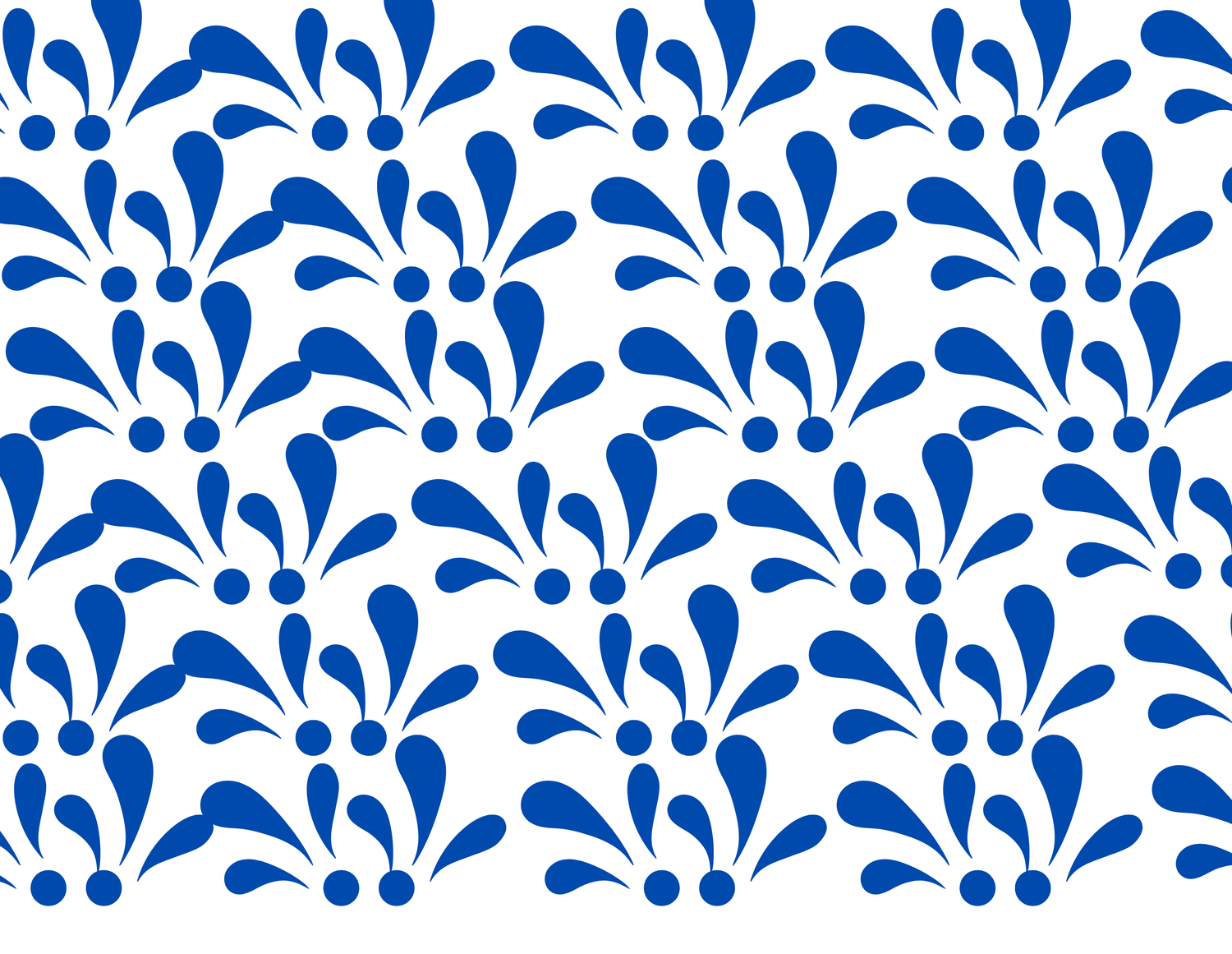 Blue & White Talavera Style Collection
