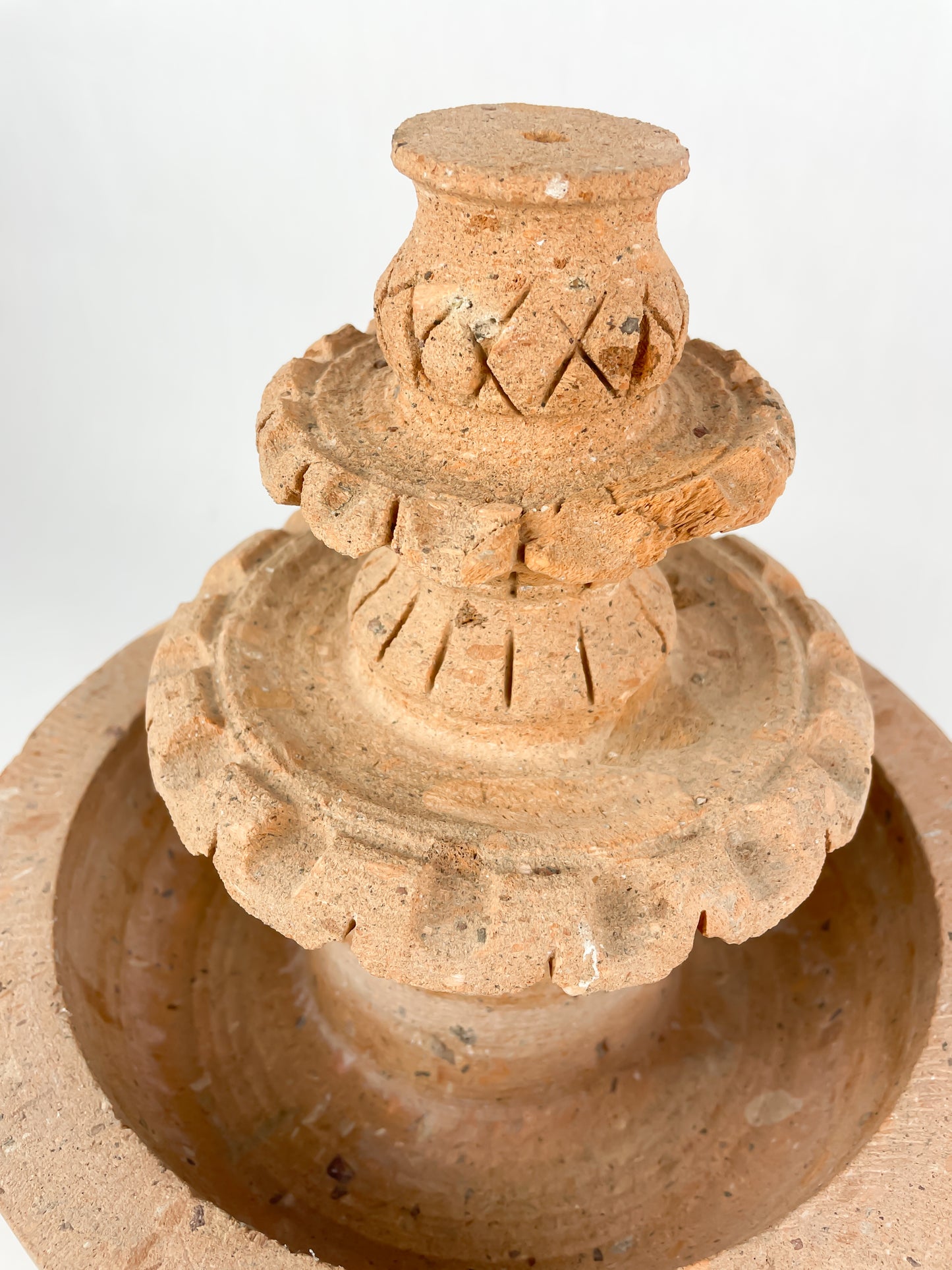 Cantera Stone Small Fountain Mini 2 Tier Fuente Small Indoor Water Fountain