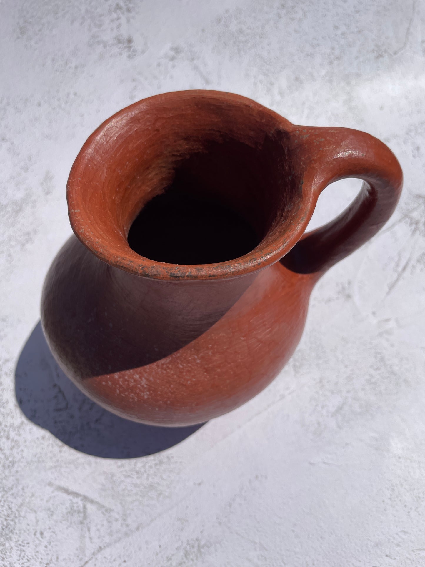 Oaxaca Red Clay Pottery Oaxaca Pottery Pitcher Handmade Red Pottery Pitcher