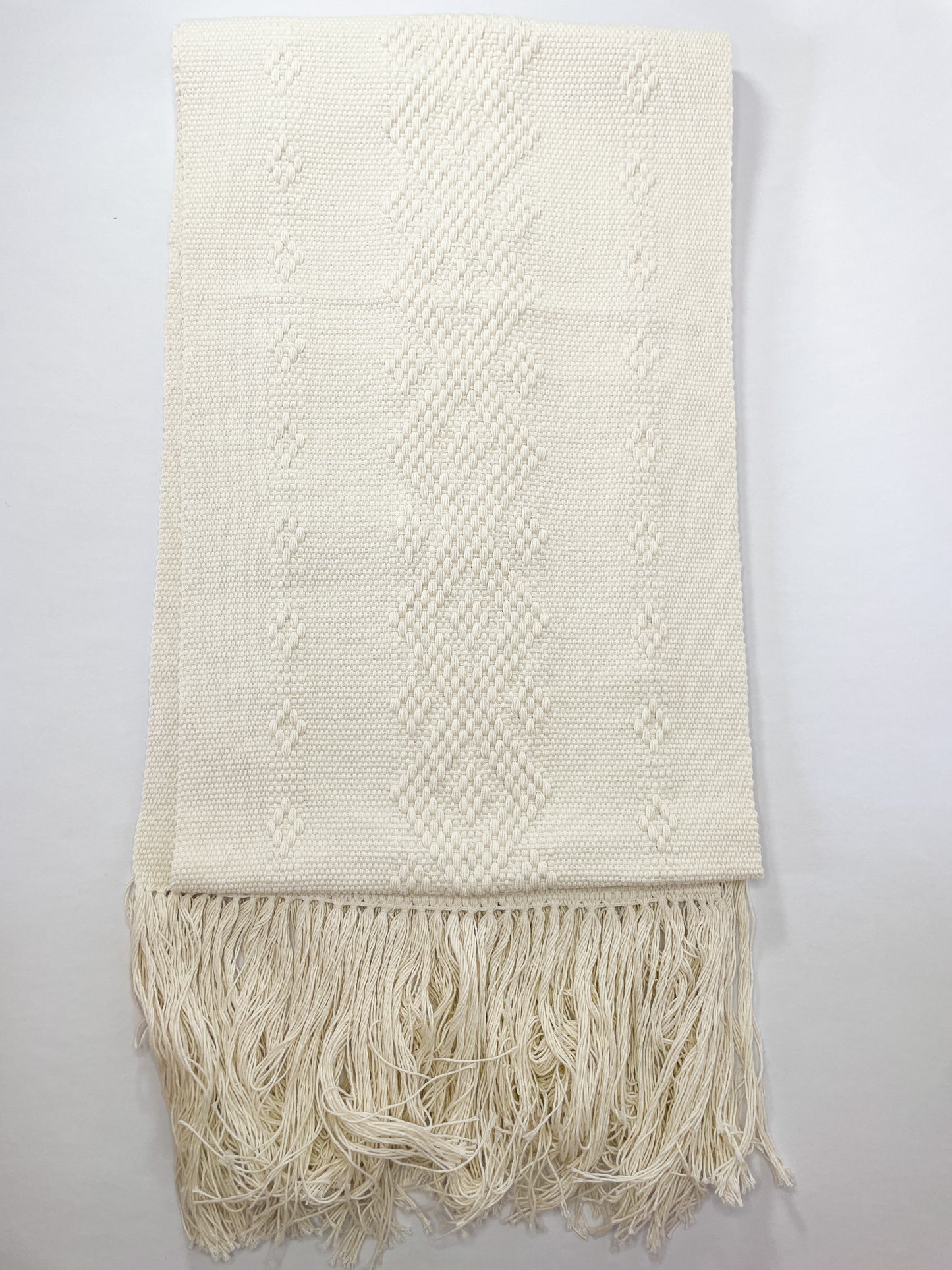 Oaxaca Table Runner Woven Zapotec Table Runner 82 inches Handmade