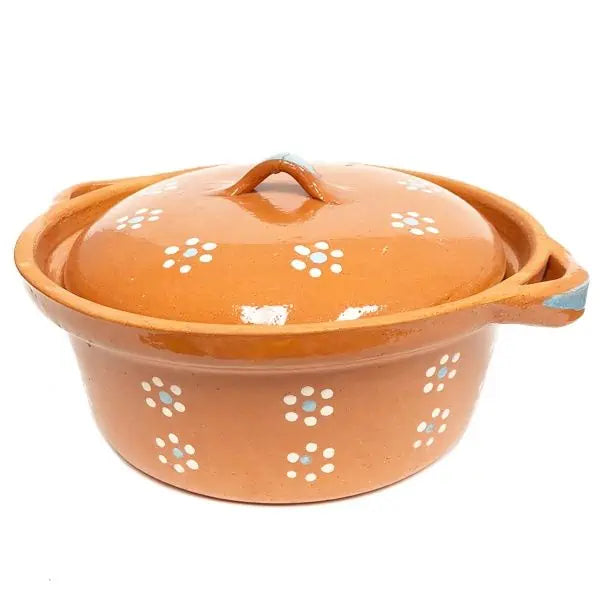 Mexican Clay Cazuela Cooking Pot Authentic Clay Pots Sarten de Barro Hondo Casuela