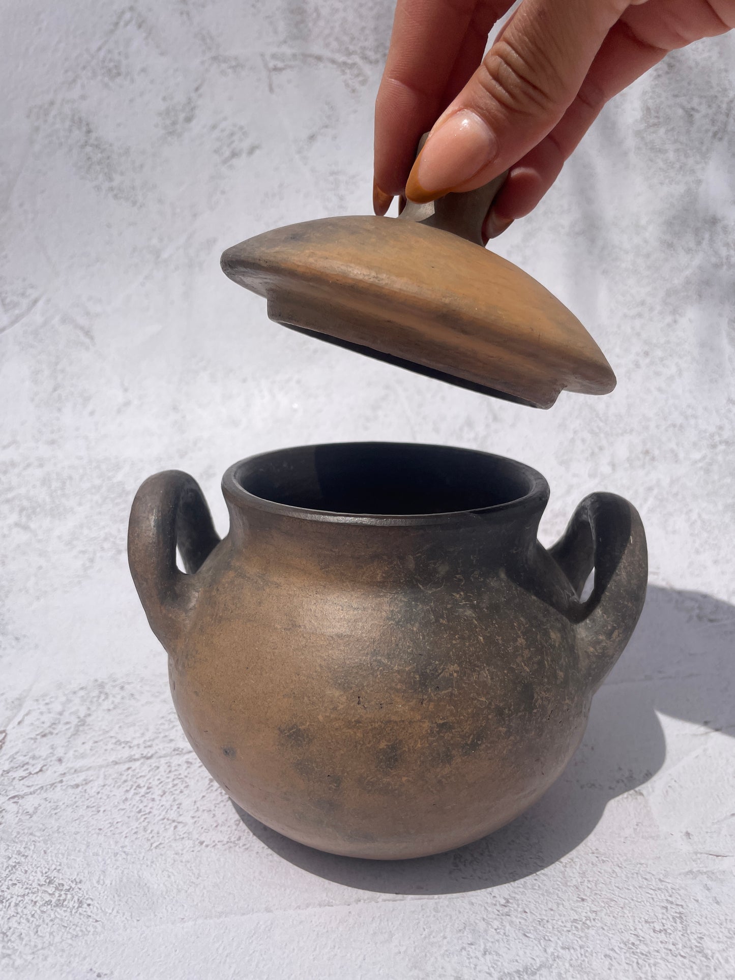 Colores del Suelo Oaxaca Pottery Mini Clay Pot Ollita De Barro Azucarera
