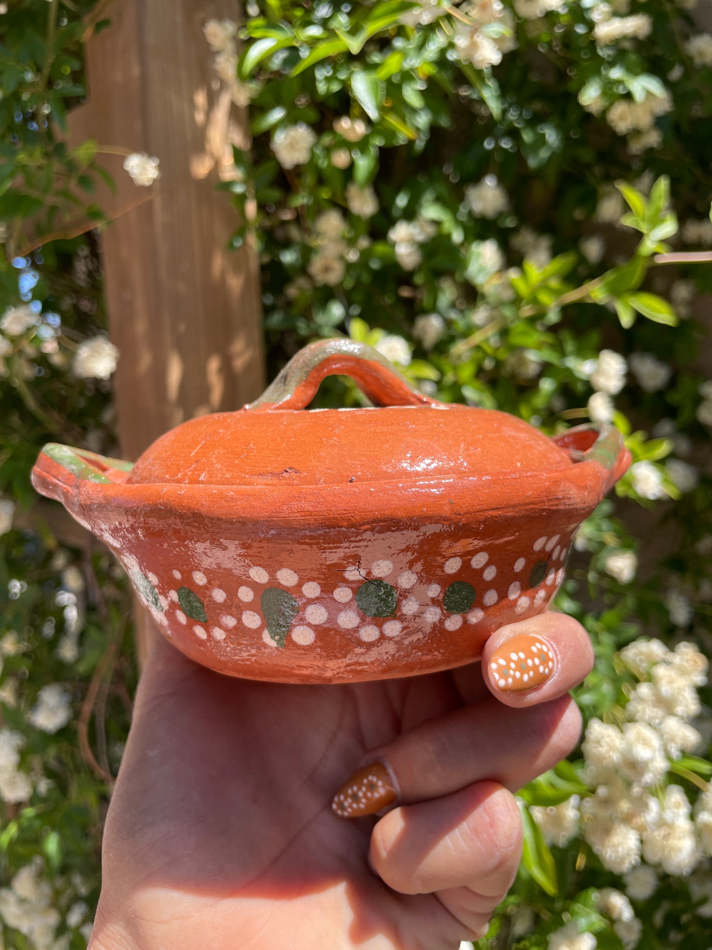 Michoacan Mexican Clay Mini Cazuelas Cazuelitas With Lid Casuela De Barro Lead Free