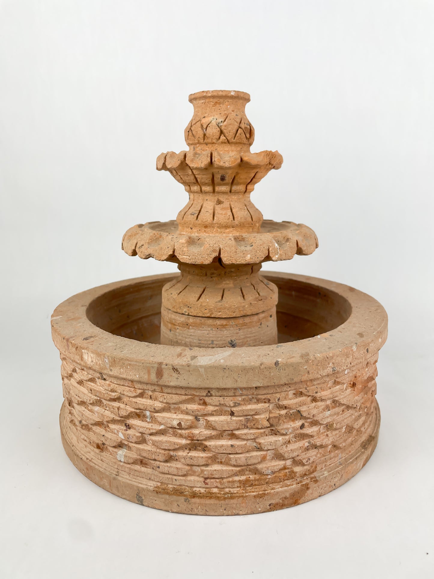 Cantera Stone Small Fountain Mini 2 Tier Fuente Small Indoor Water Fountain