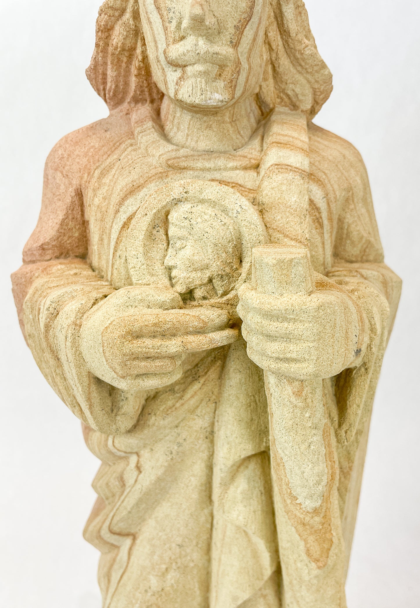 Mexican Virgen de Guadalupe Statue Hand Carved Virgen de Guadalupe Saint Our Lady of Guadalupe