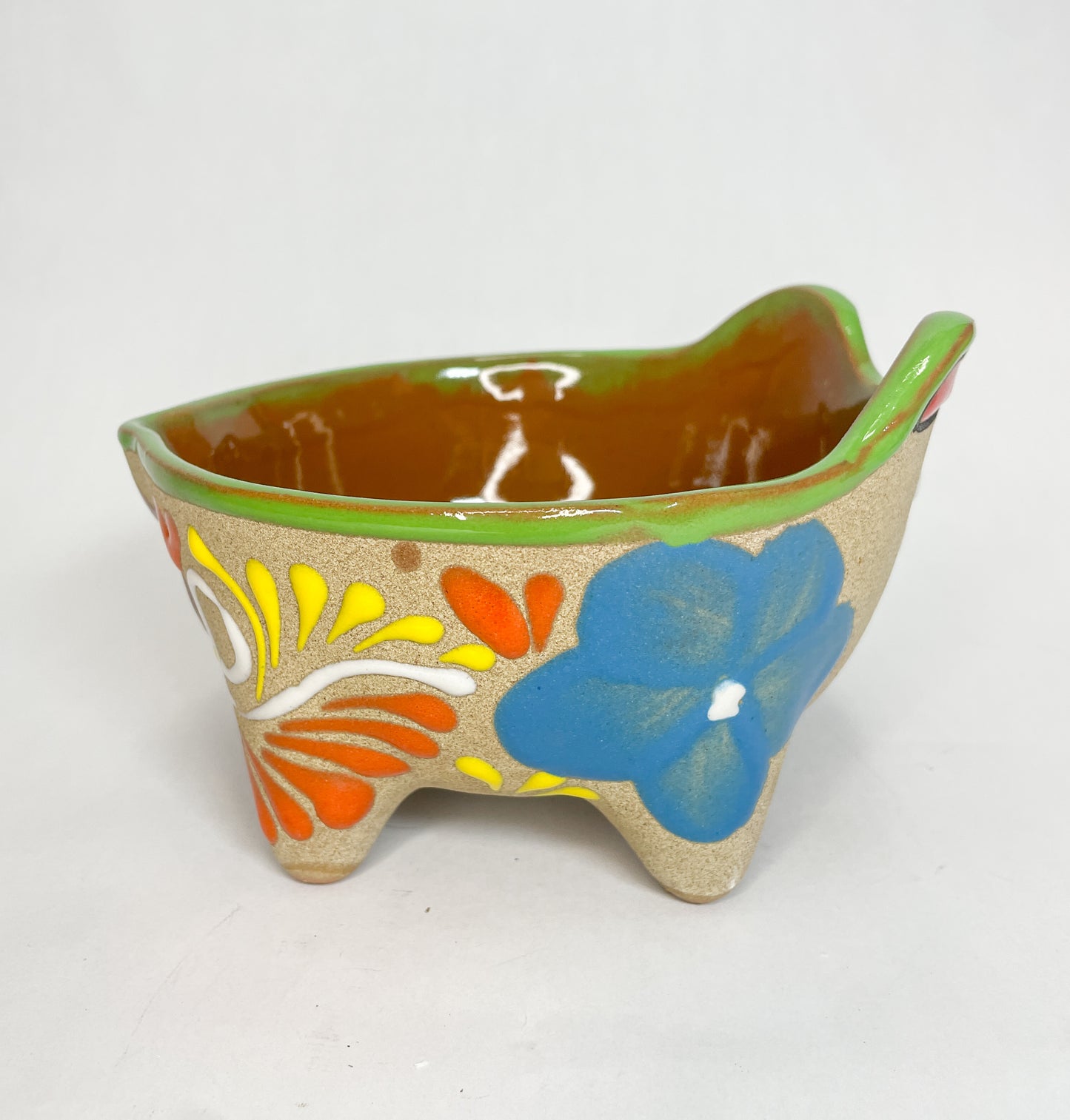 Jalisco Mexican Salsa Bowl Mexican Marranito Bowl Mexican Clay Bowl Piggy Bowl Marranito