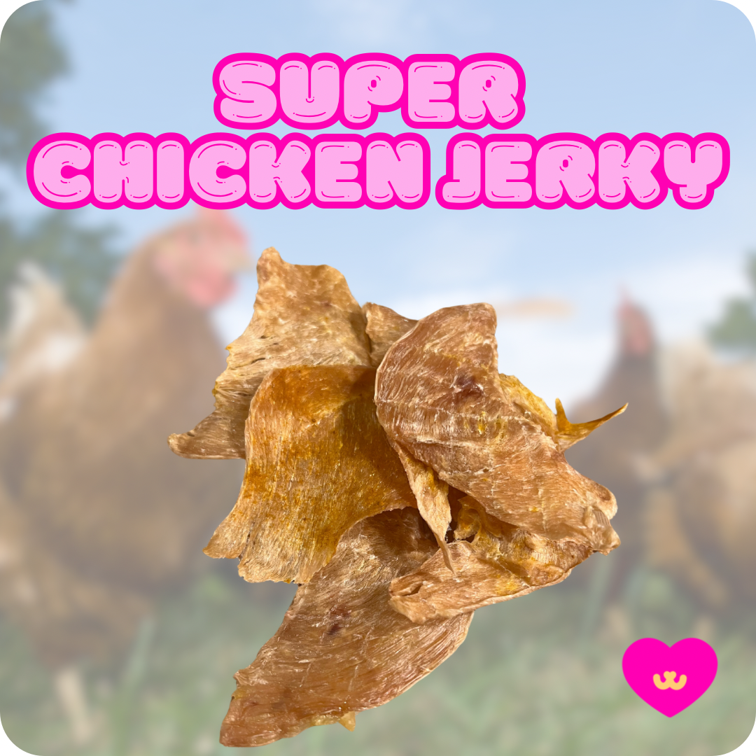 Super Chicken Jerky Treats for Dogs and cats