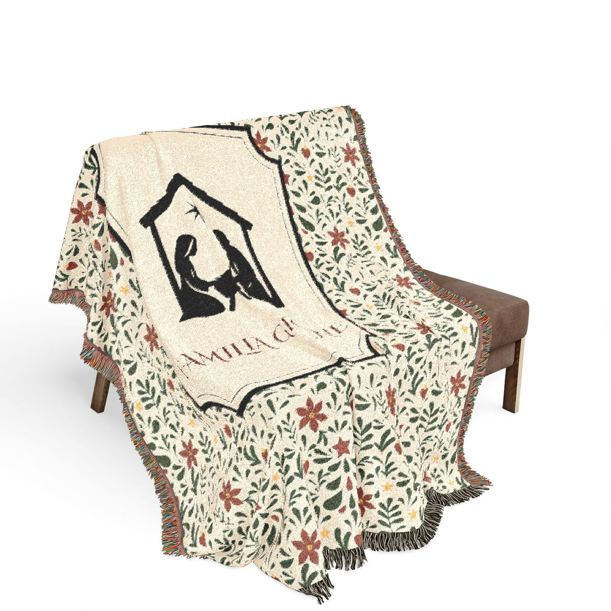 Christmas Blanket Customized Navidad Cobija Talavera