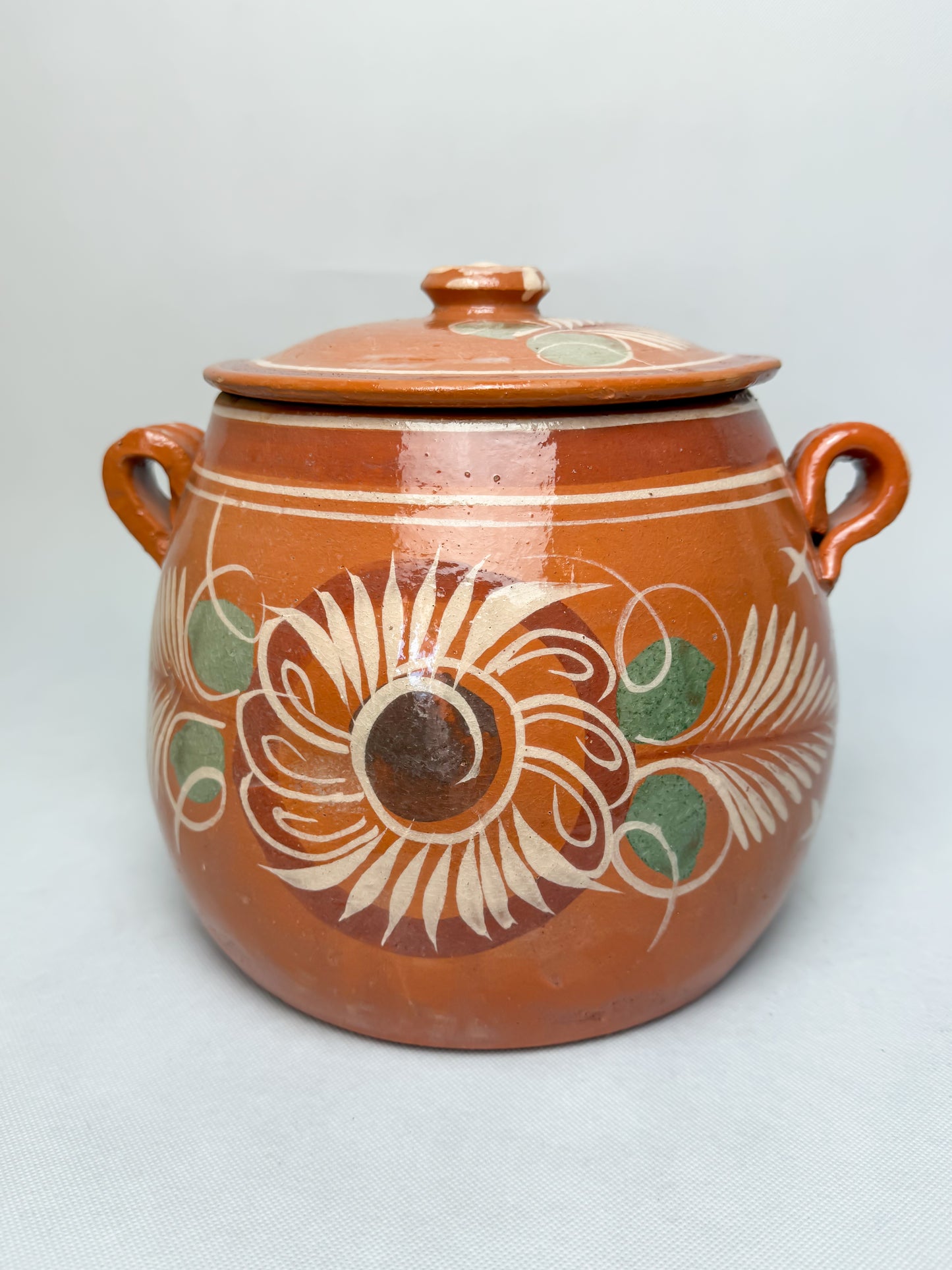 Mexican Cookware Mexican Clay Pot Olla Libre De Plomo Clay Pottery Mexican Clay Bean Pot