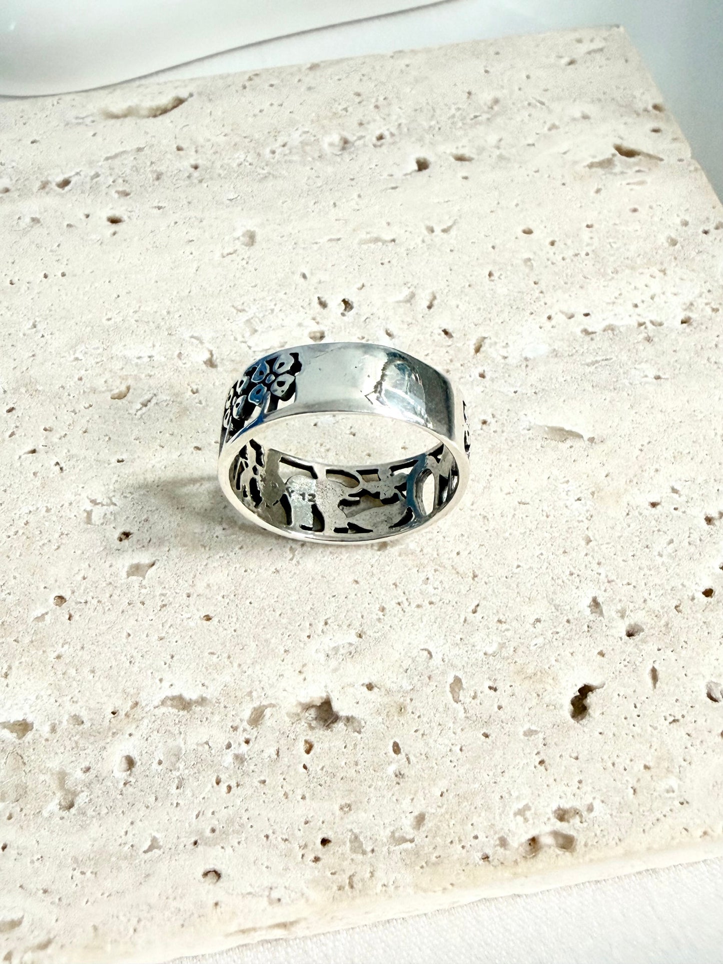 Silver 925 lucky charm ring - Anillo de la suerte plata 925 Mexico