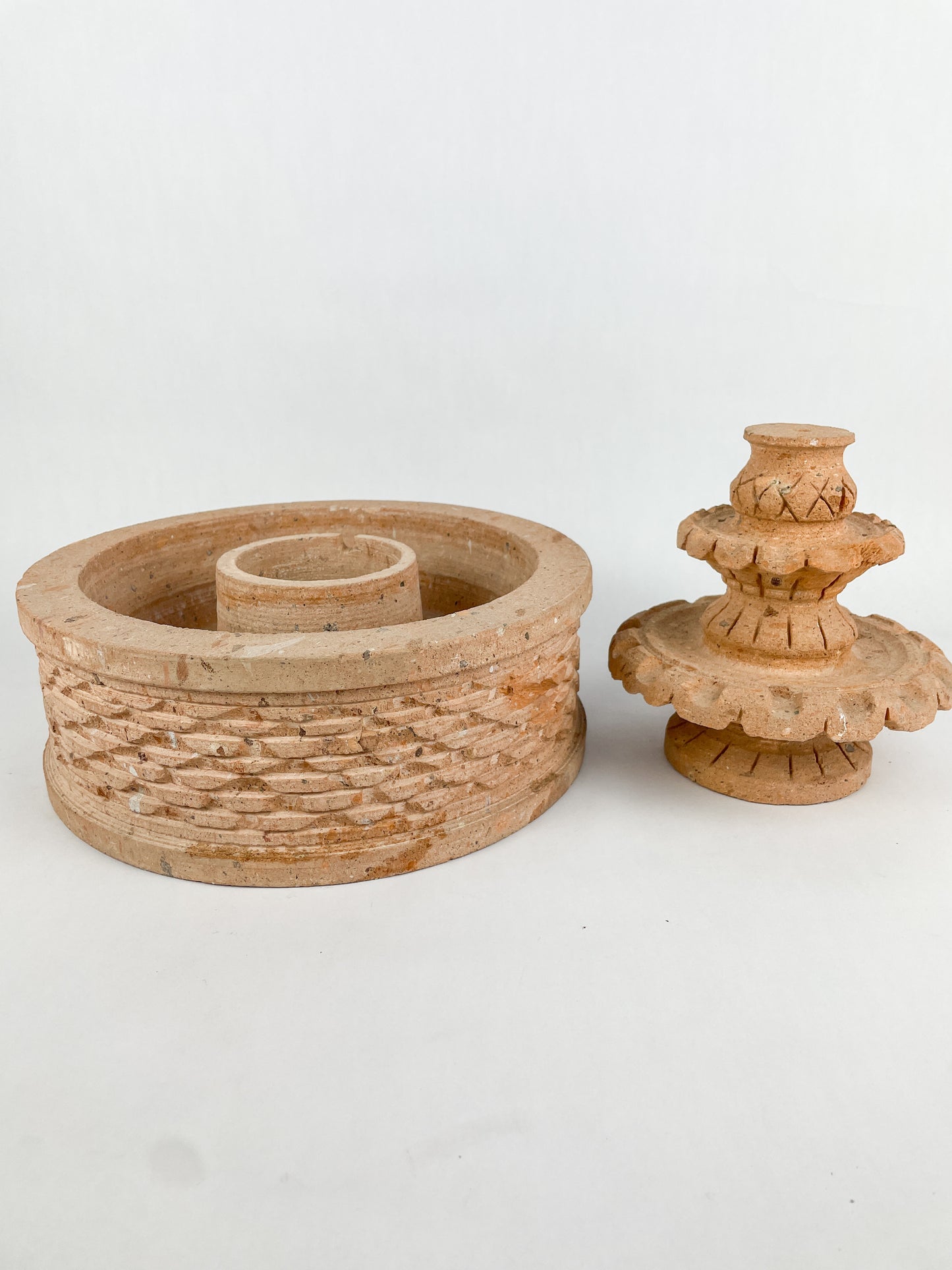 Cantera Stone Small Fountain Mini 2 Tier Fuente Small Indoor Water Fountain