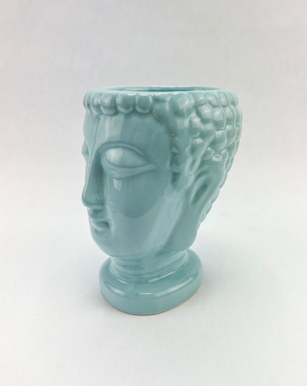 Ceramic Buddha Planter Ceramic Planter Buddha Planter Pot Buddha Head Planter