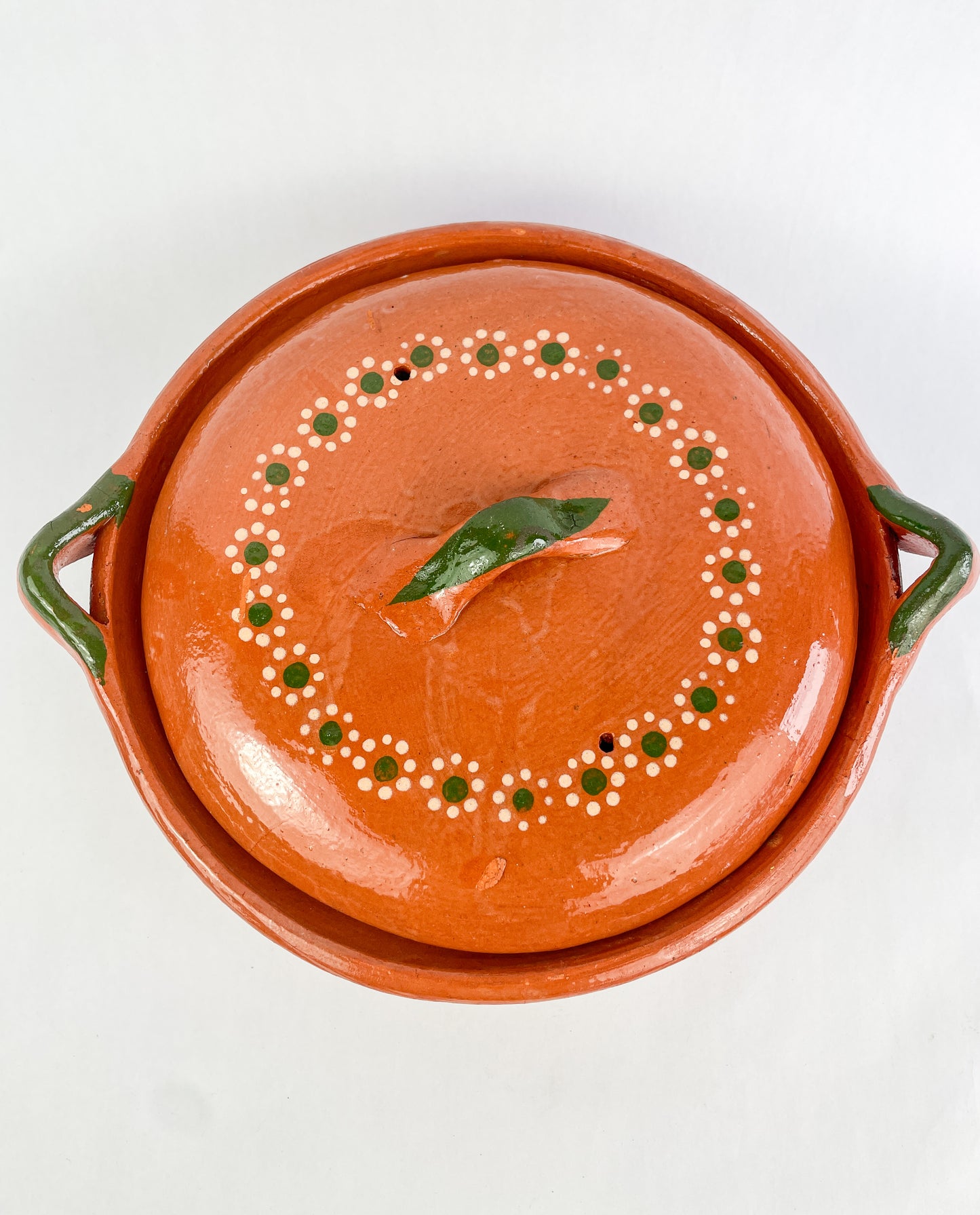 Michoacan Mexican Clay Cazuela Cooking Pot Lead Free Authentic Clay Pots Sarten de Barro Hondo Casuela