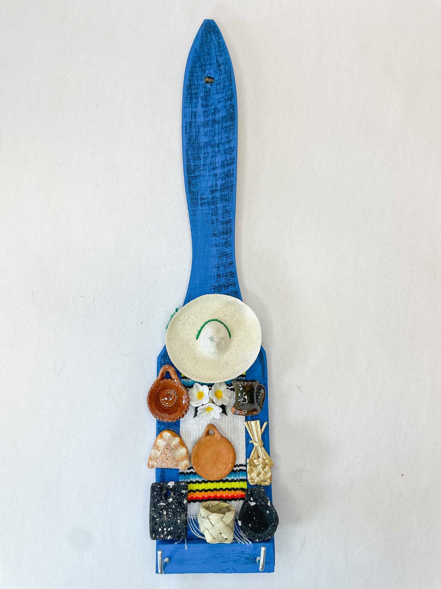 Personalized Wooden Spoons Mini Trastero Spoon Cuchara con Minis Mini Clay Miniature Clay