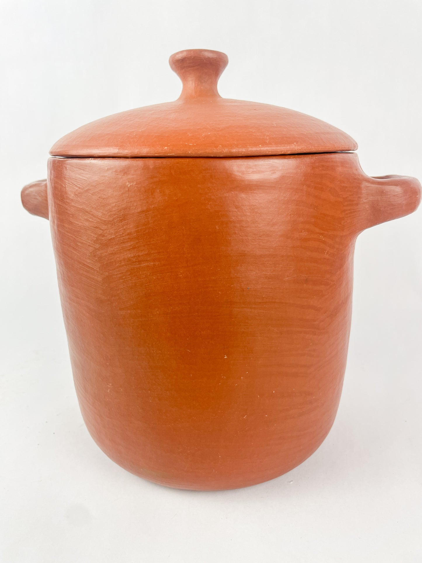 Oaxaca Red Clay Pottery Bean Pot Mexican Red Clay Pottery Oaxaca Clay Pottery San Marcos Tlapazola Red Clay Pottery