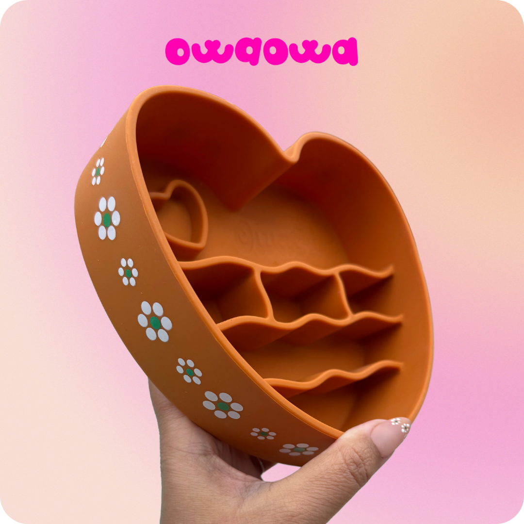 Coraźon ‘Barro’ Silicone Dog Cat Slow bowl Feeder