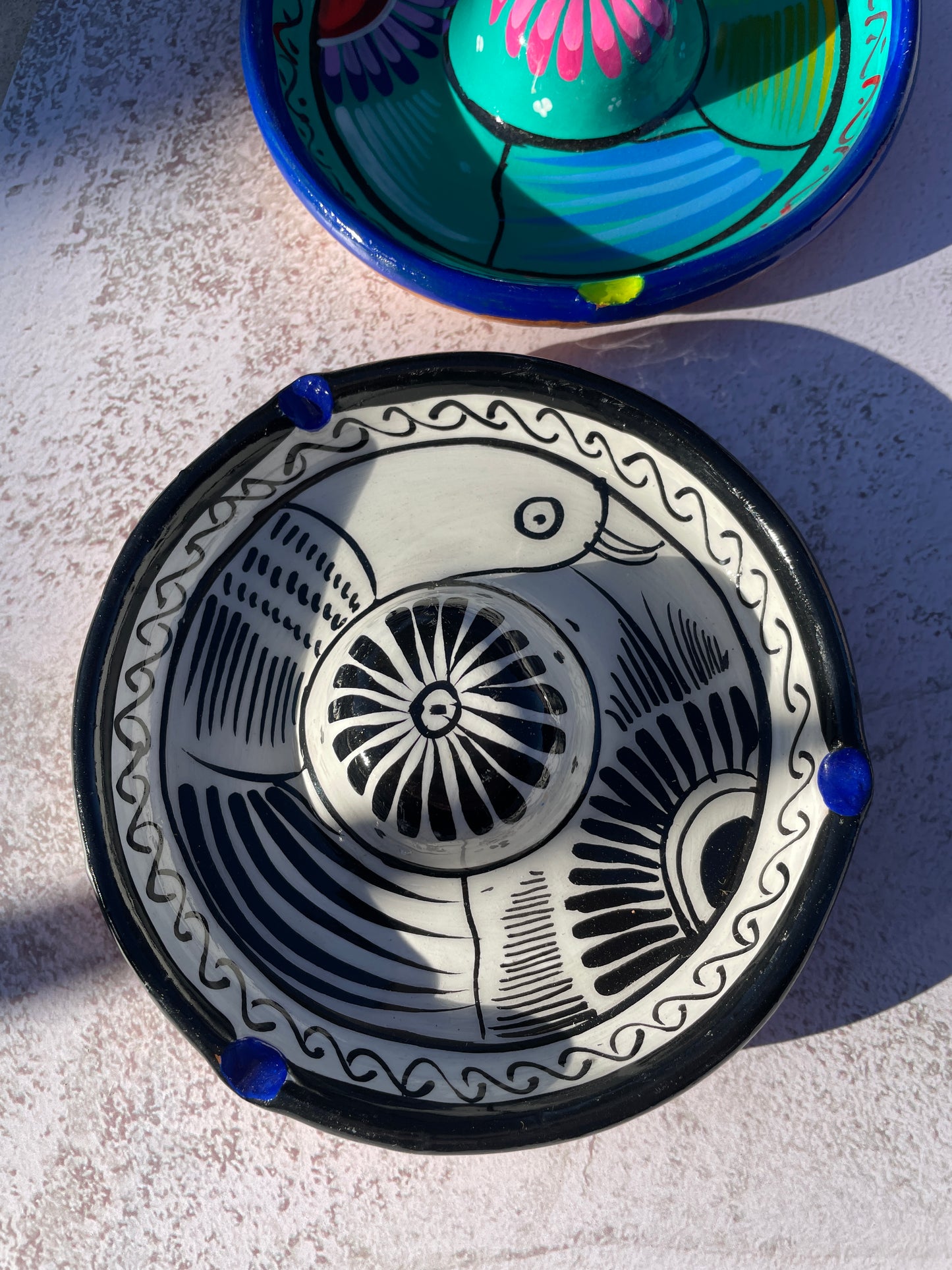 Jalisco Mexican Ashtray Cenicero Mexican Pottery Ashtray Clay Ashtray Ceramic Ashtray Sombrero Ashtray