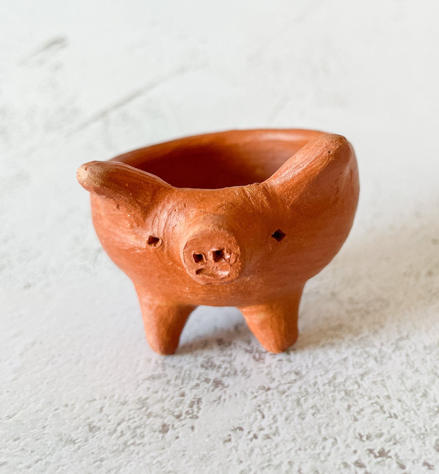 Oaxaca Pottery Red Clay Marranito Mini Puerquitos de Barro Rojo Oaxaca Red Clay Pottery