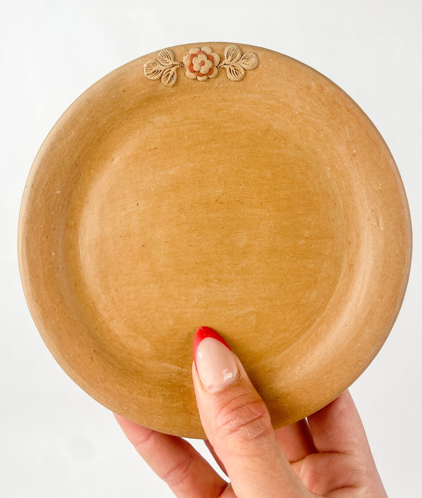 Velasco Oaxaca Pottery Mug With Plate Clay Filigree Filigrana Oaxacan Pottery Atzompa Pottery