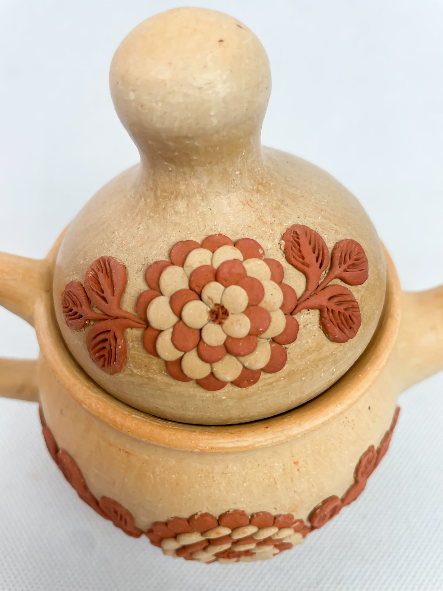 Velasco Oaxaca Pottery Tetera Mexican Tea Pot Clay Filigree Filigrana Oaxacan Pottery Atzompa Pottery