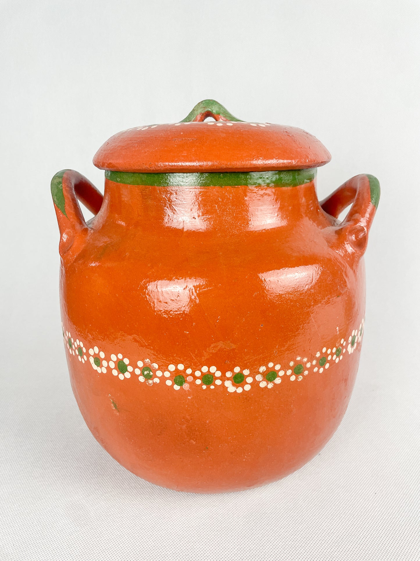 Tonala Mexican Large Clay Pot Frijolera Mexican Clay Cooking Pot Large Olla Frijolera Grande