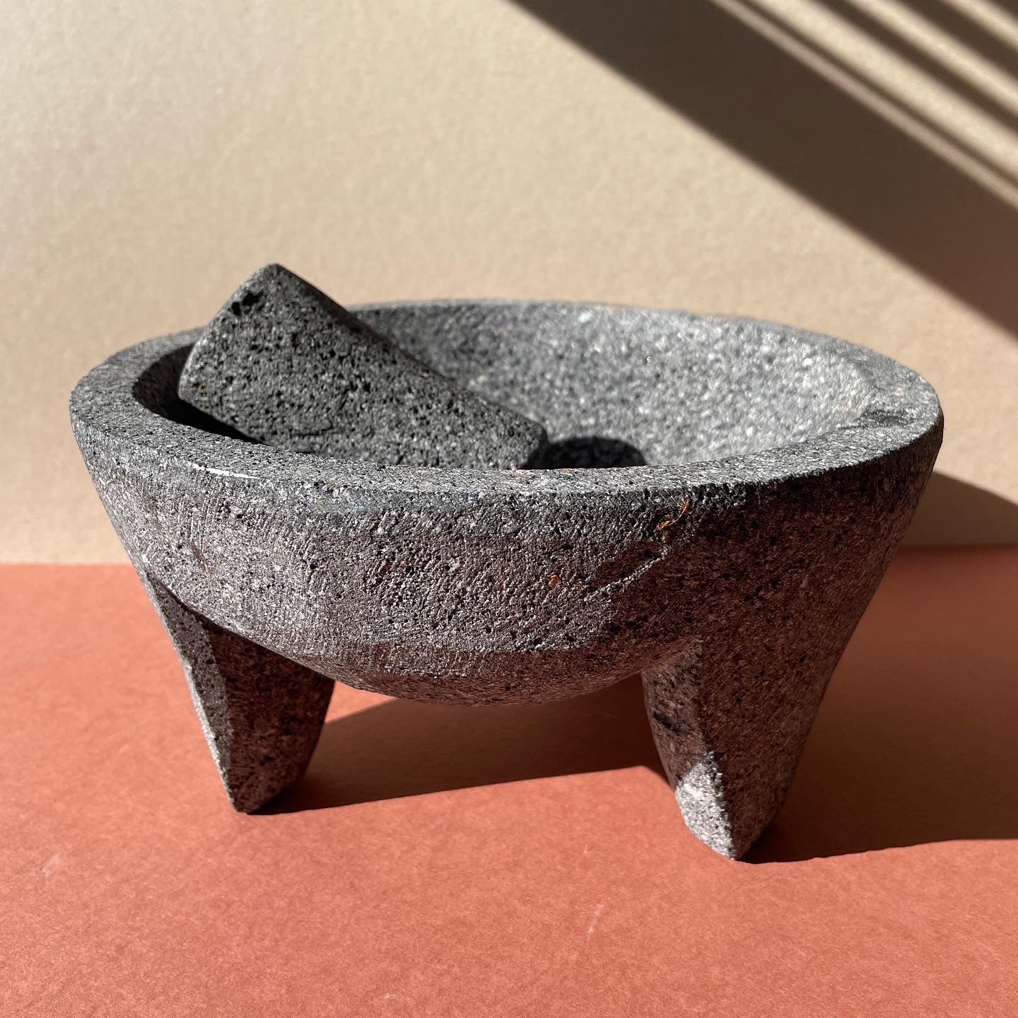 Authentic Molcajete Bowls 8”