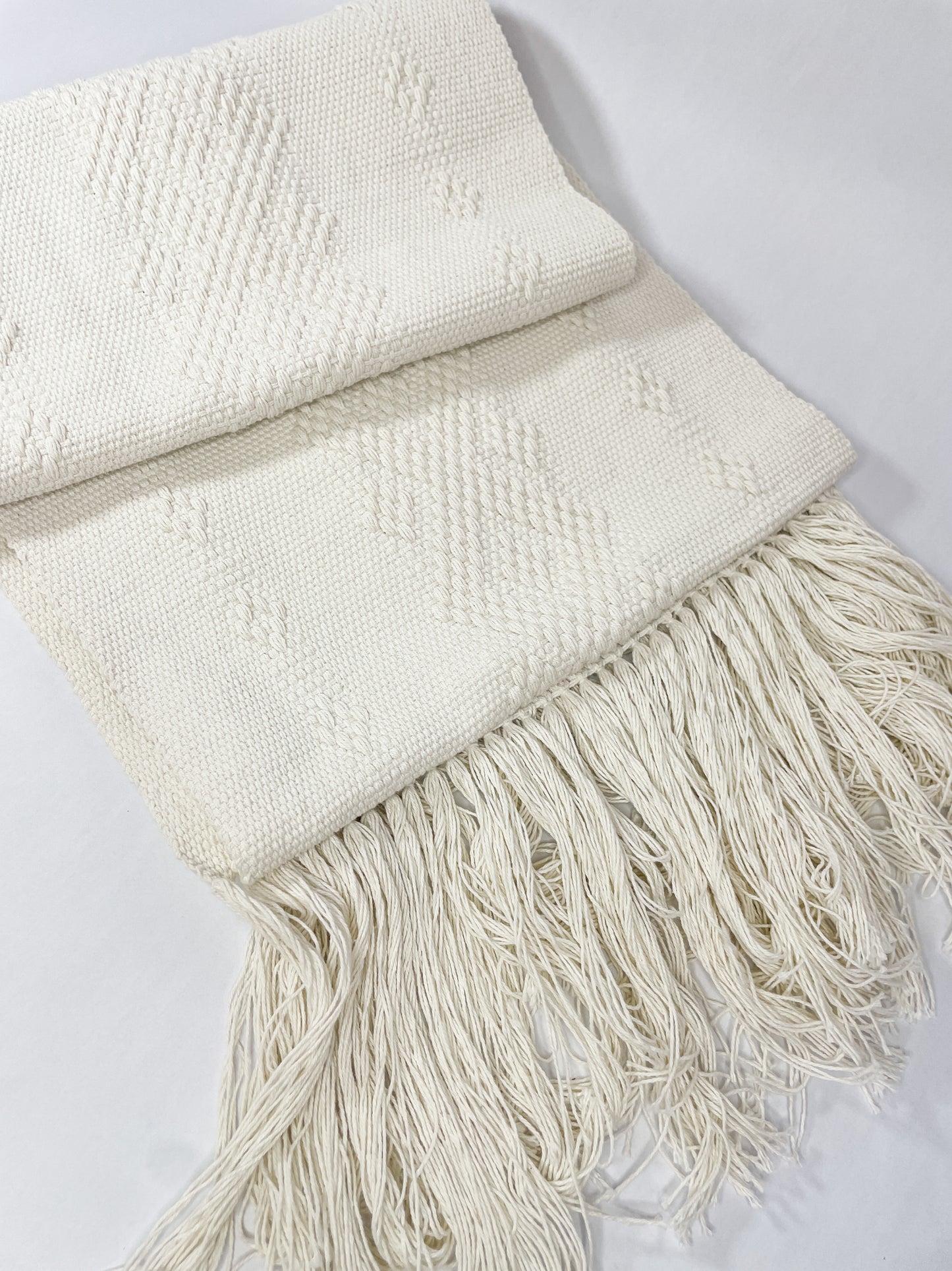 Oaxaca Table Runner Woven Zapotec Table Runner 82 inches Handmade