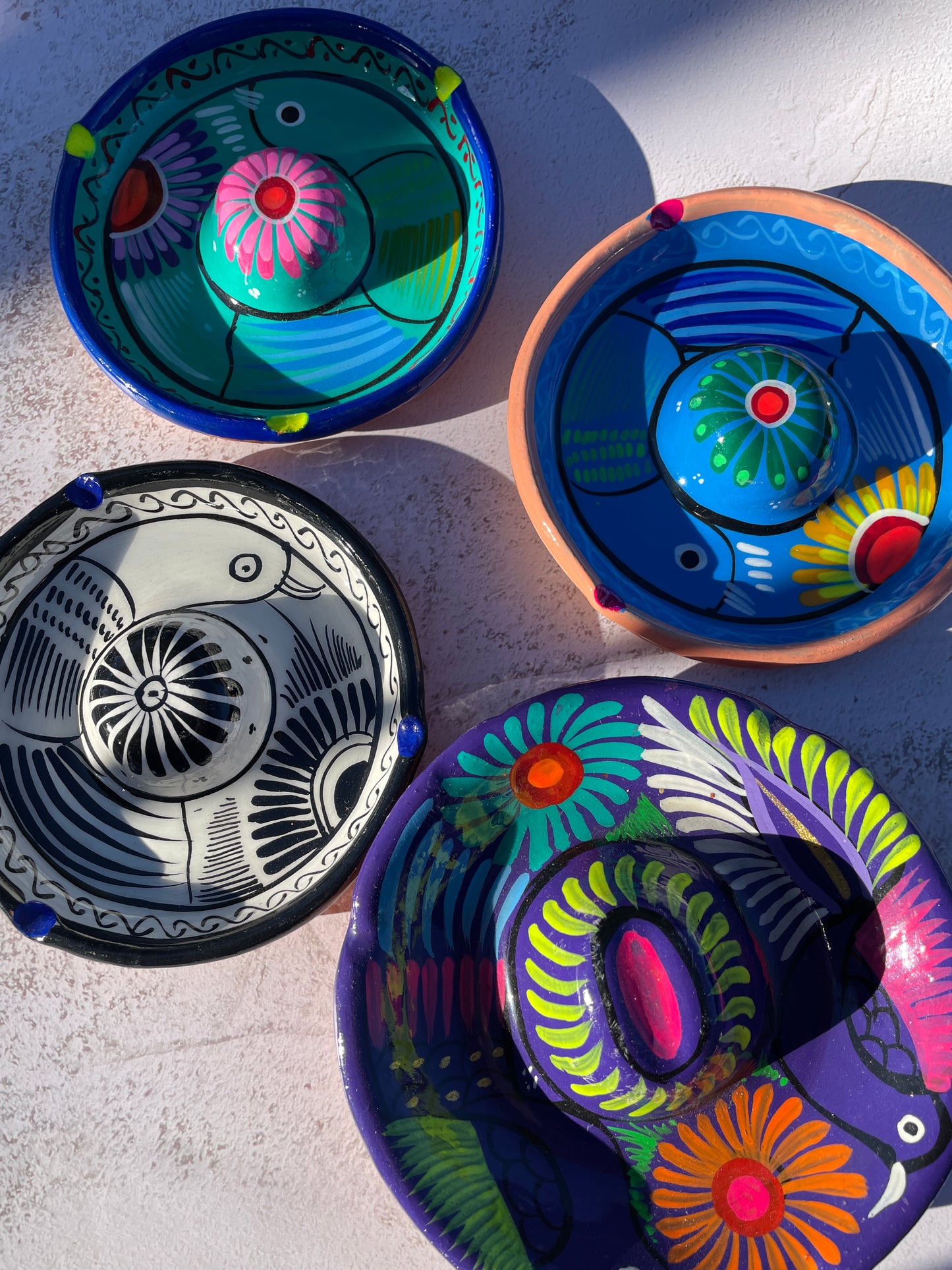 Jalisco Mexican Ashtray Cenicero Mexican Pottery Ashtray Clay Ashtray Ceramic Ashtray Sombrero Ashtray