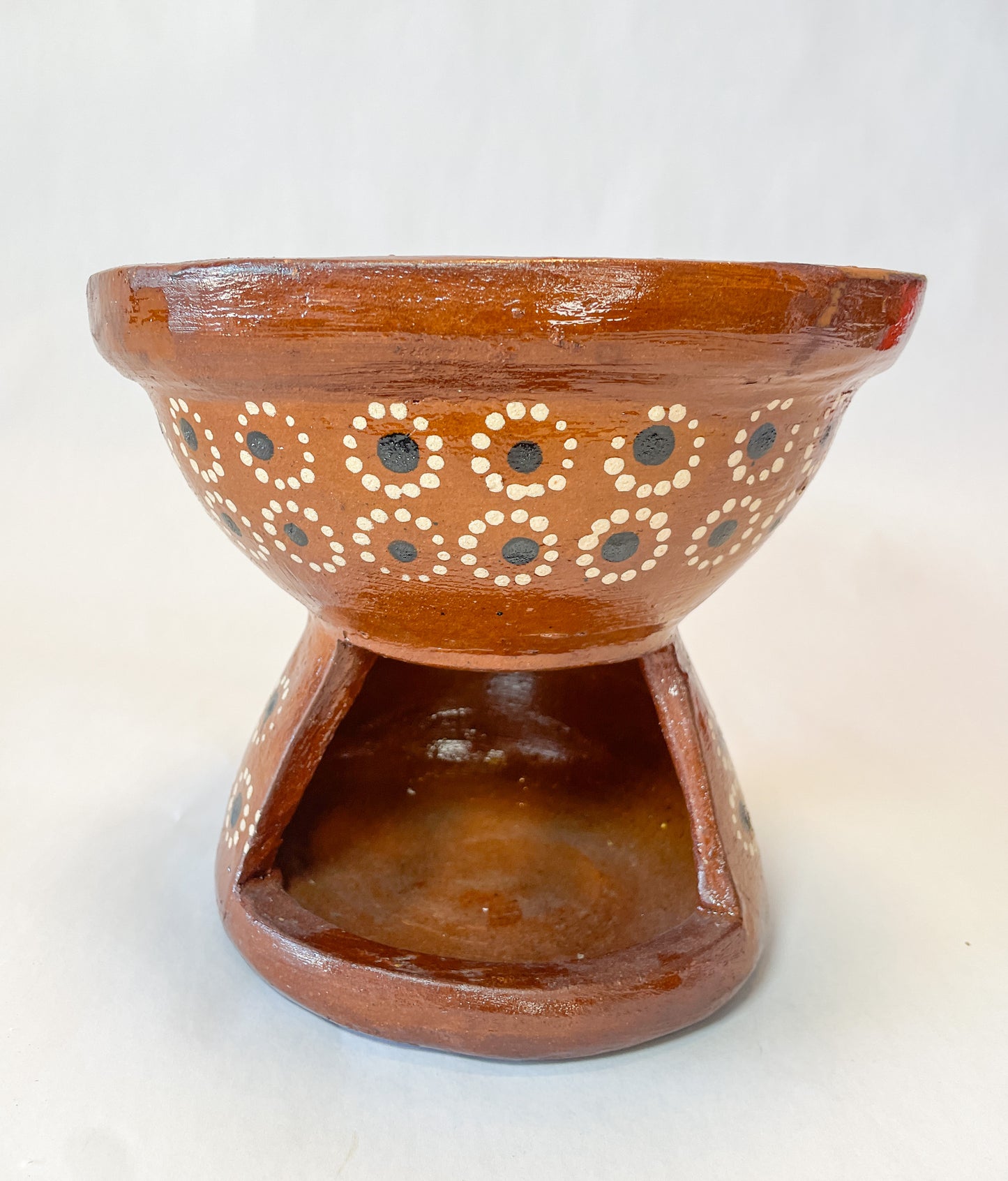Michoacan Mexican Chafing Dish Bracero De Barro Anafre de Barro Mexican Buffet Mexican Party Food Mexican Food Warmer