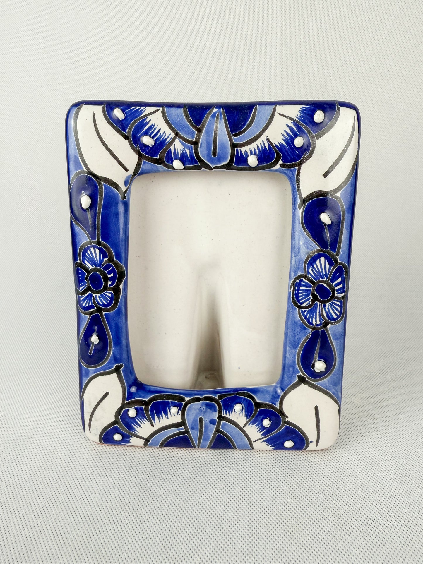 Talavera Picture Frame Porta Retrato Mexican Picture Frame Picture Frame Mexican Frame