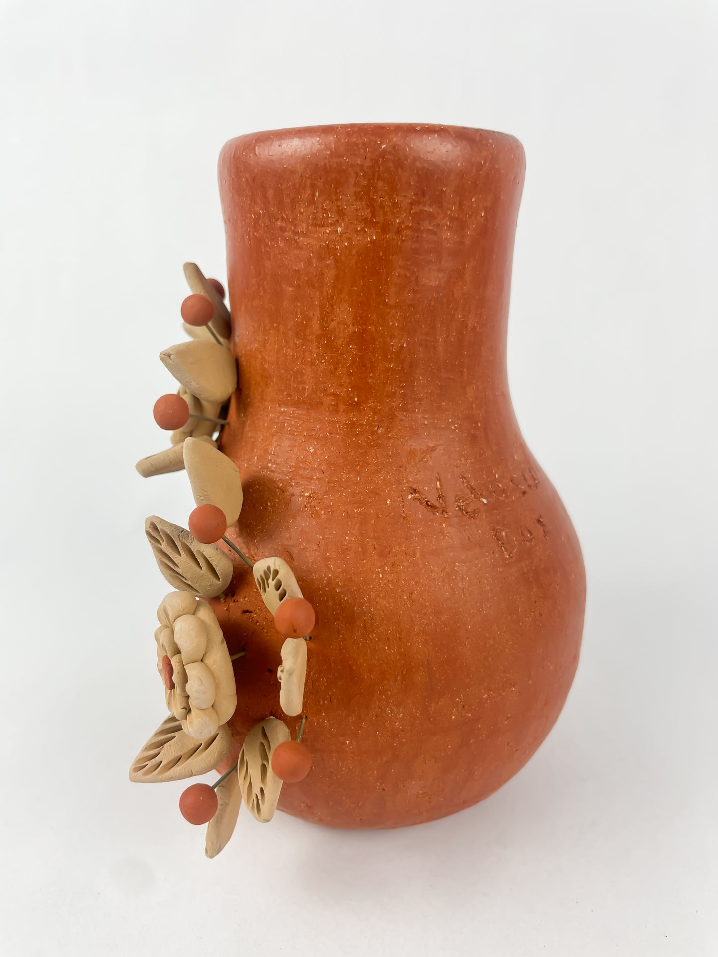 Velasco Oaxaca Pottery Mini Chimenea Clay Filigree Filigrana Oaxacan Pottery Atzompa Pottery