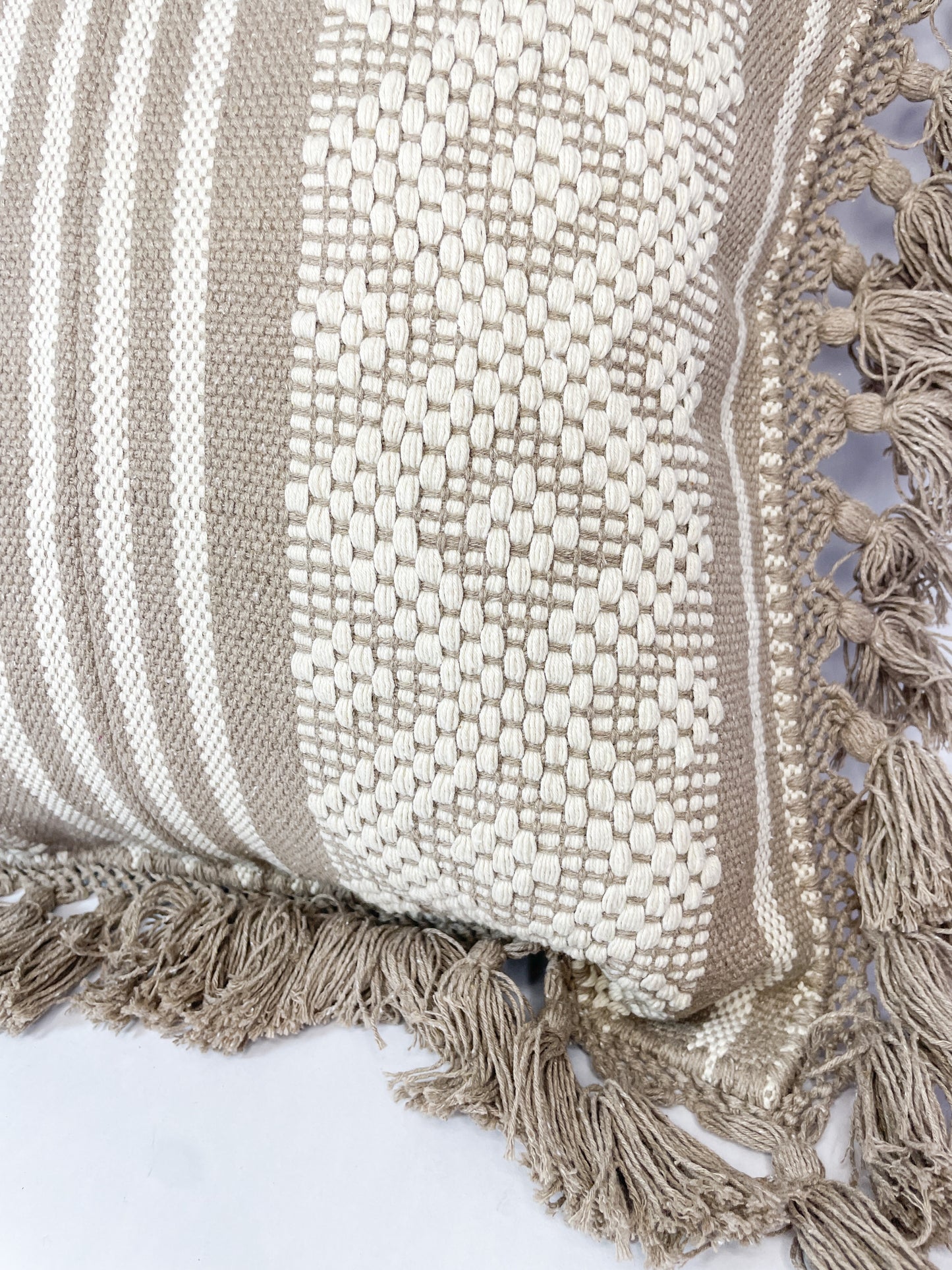 Oaxaca Handwoven Pillow Cover 18 x 18 in