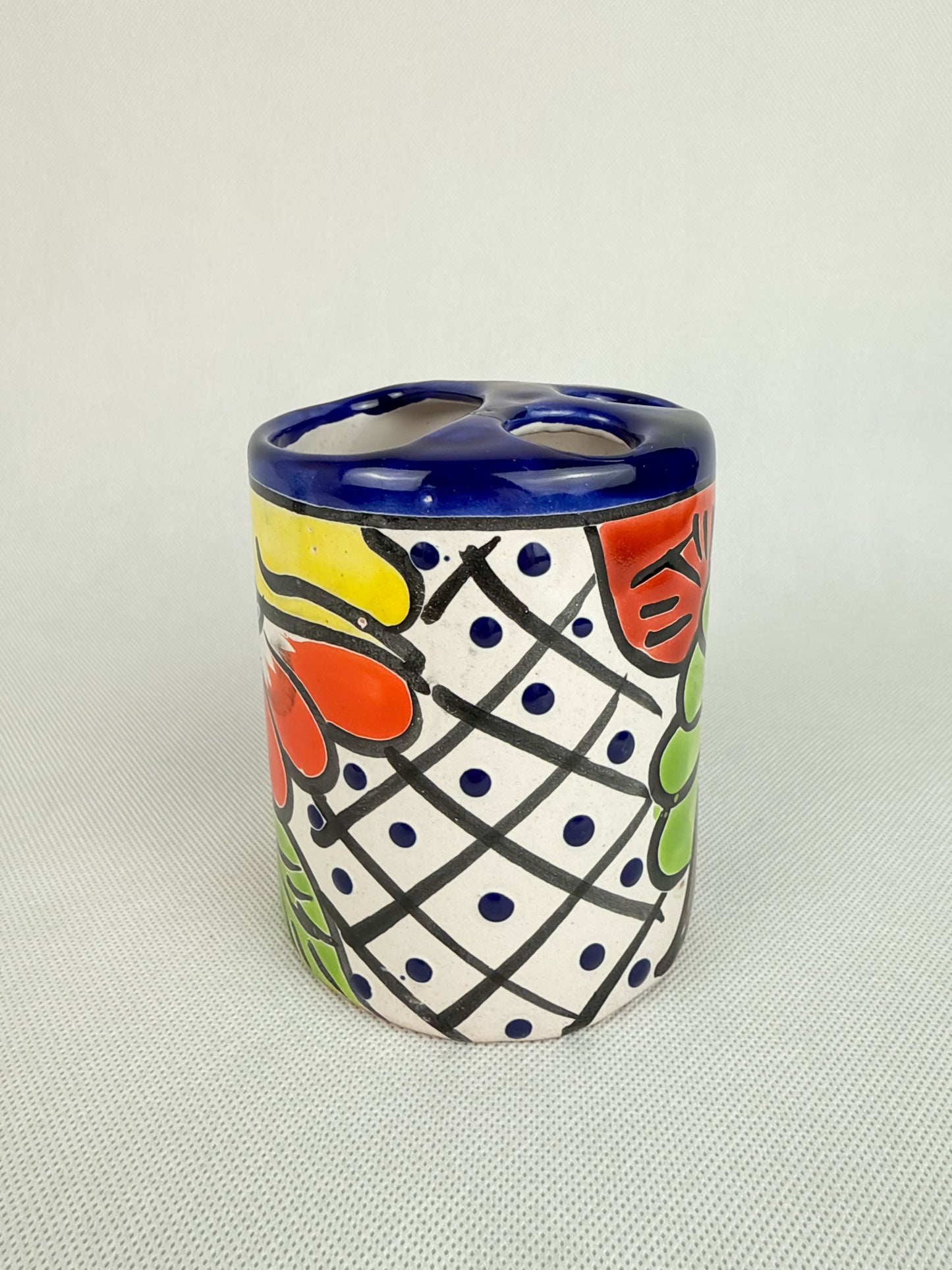 Talavera Bathroom Accessories Talavera Toothbrush Holder Colorful