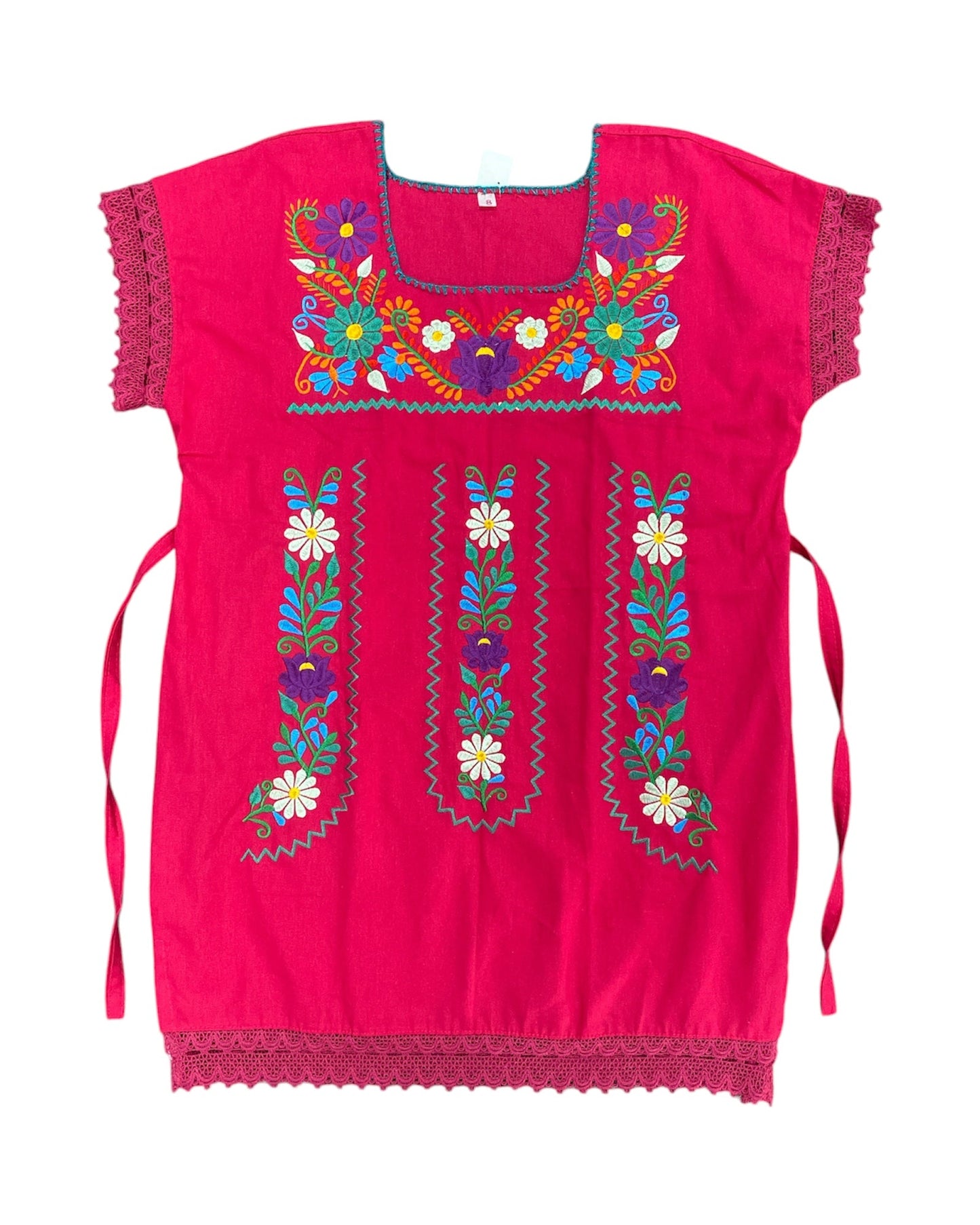 Mexican Girl Floral Dress - Vestido Nina