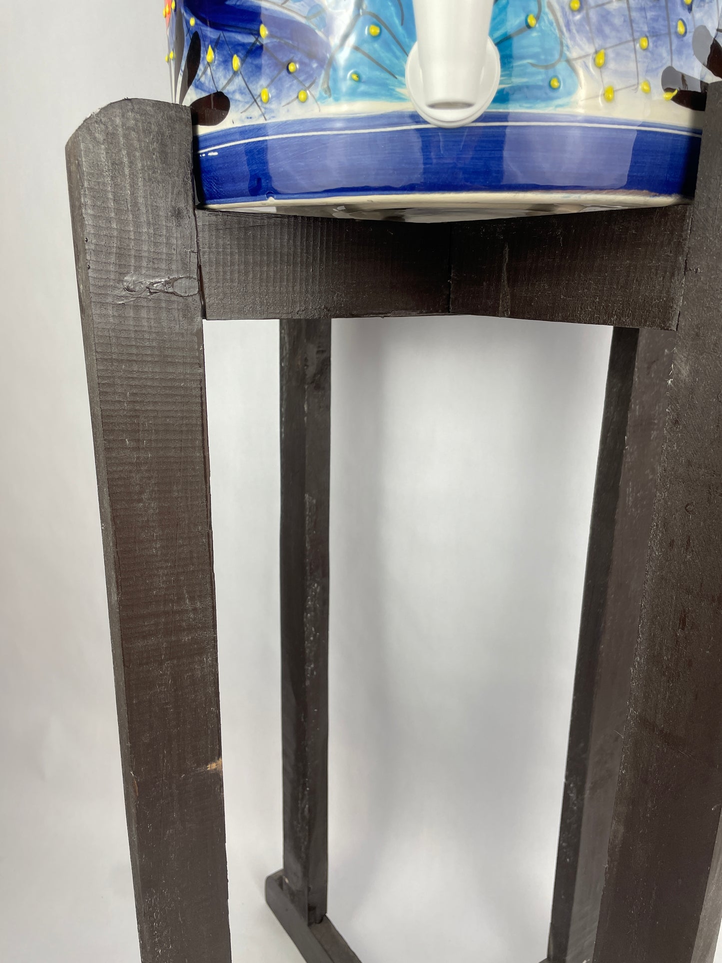 Wood Stand For Crocks And Water Bottles Wood Stand for Mexican Water Jug