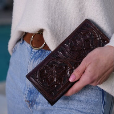 Handcarved Wallet