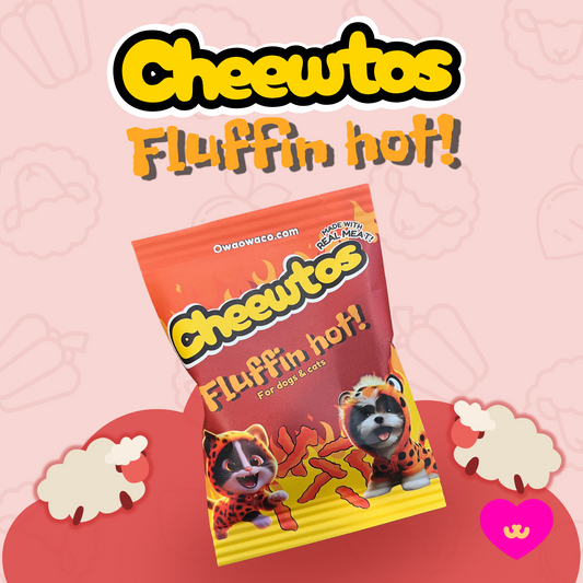 Fluffin Hot Cheewtos! Treats for Dogs And Cats