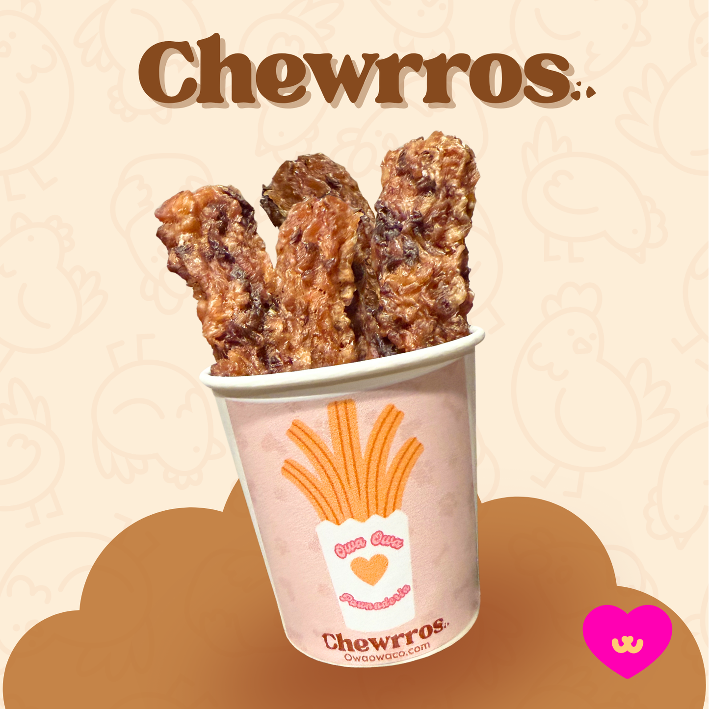 Chewrros Churro-Inspired Dental Treats for Dogs