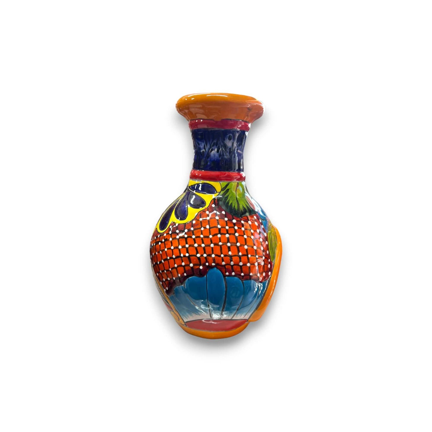Handmade Talavera Chimney | Vibrant Mexican Ceramic Decor