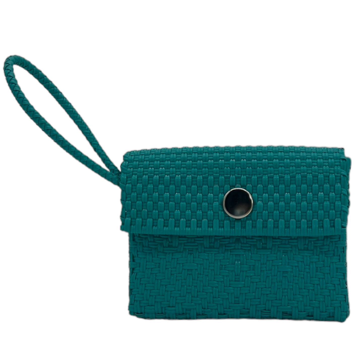 Handwoven Recycled Plastic Wristlet