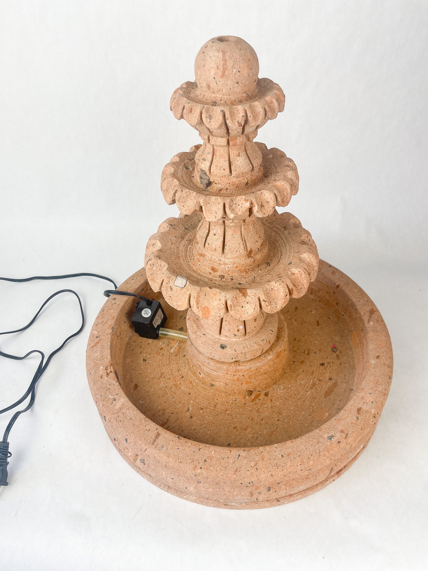 Cantera Small Water Fountain Fuente Tier Small Outdoor Fountain