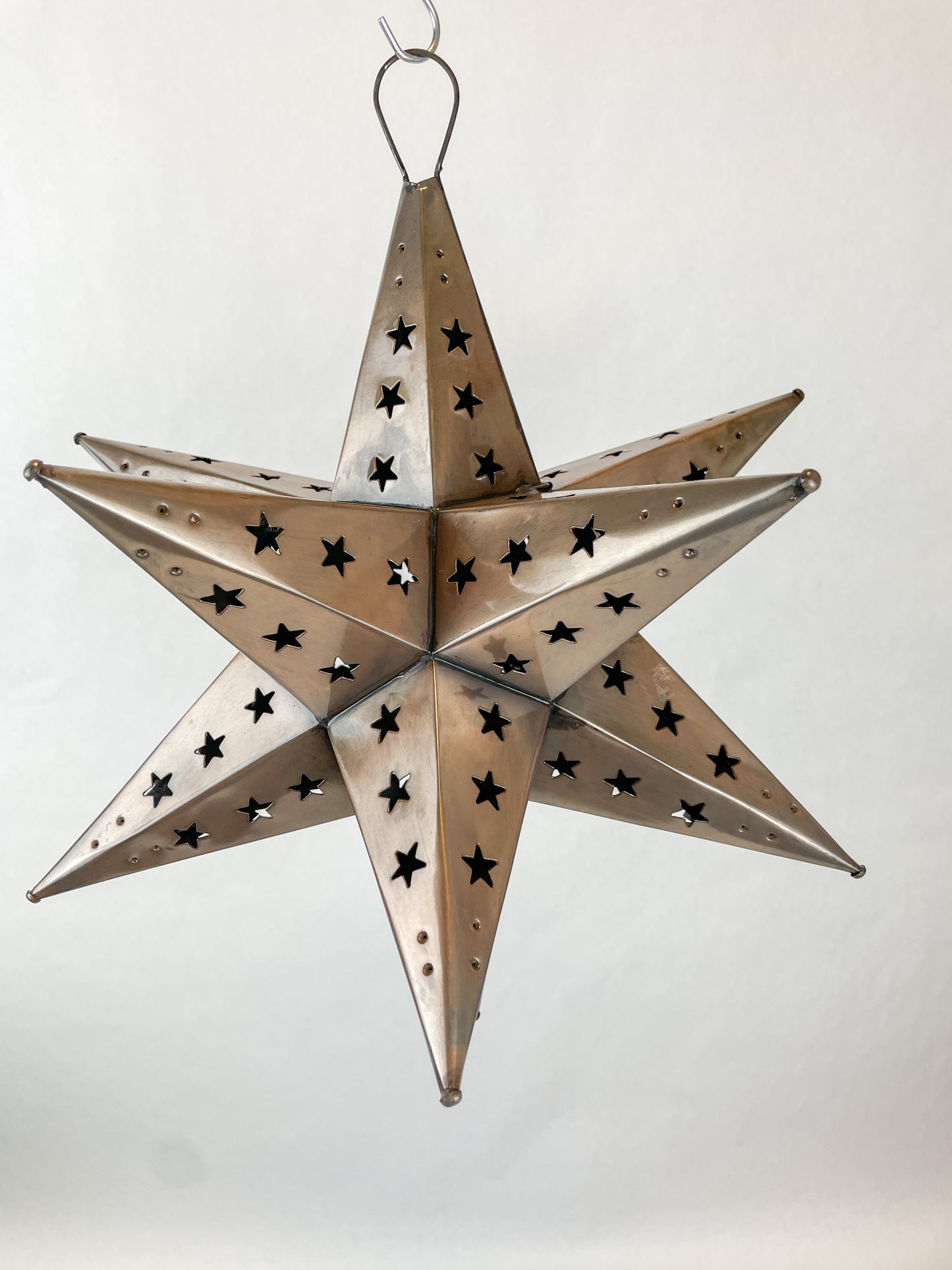 Mexican Tin Stars Estrellas Tin Star Light