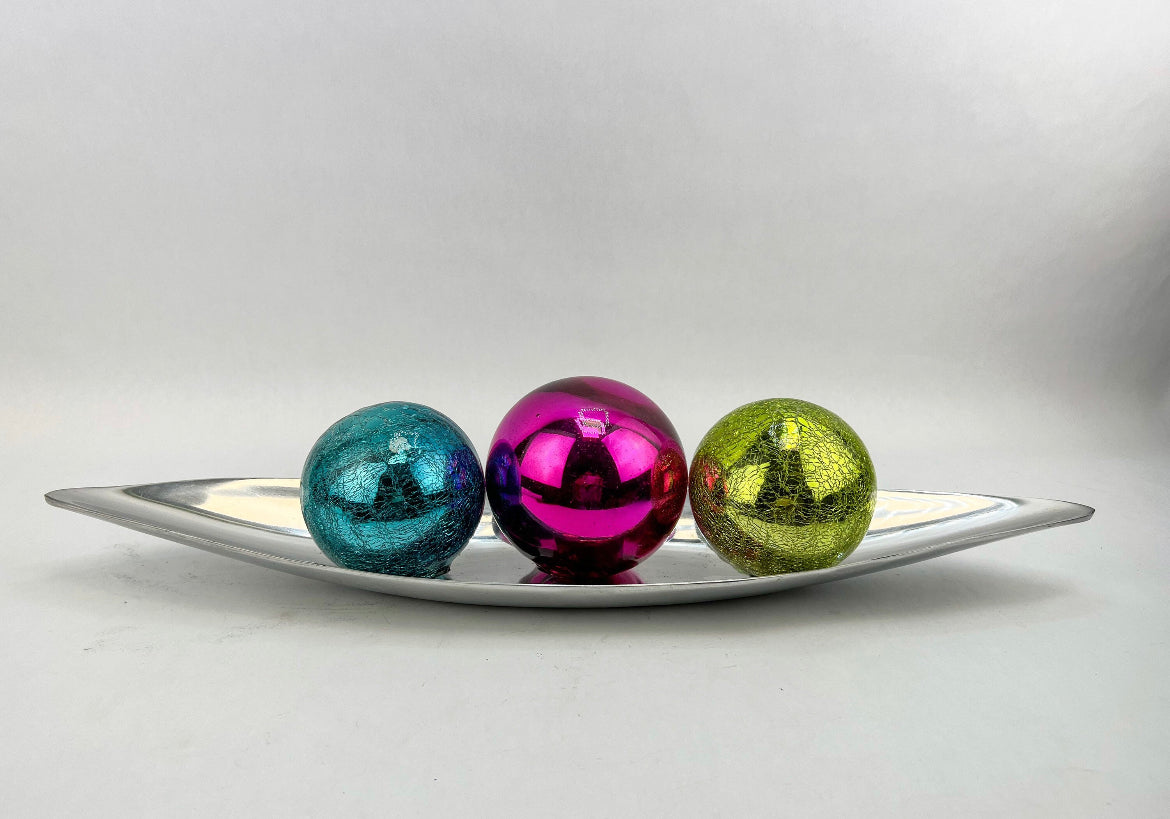 Handblown Balls Blown Glass Balls Decorative Spheres Glass Wall Decor