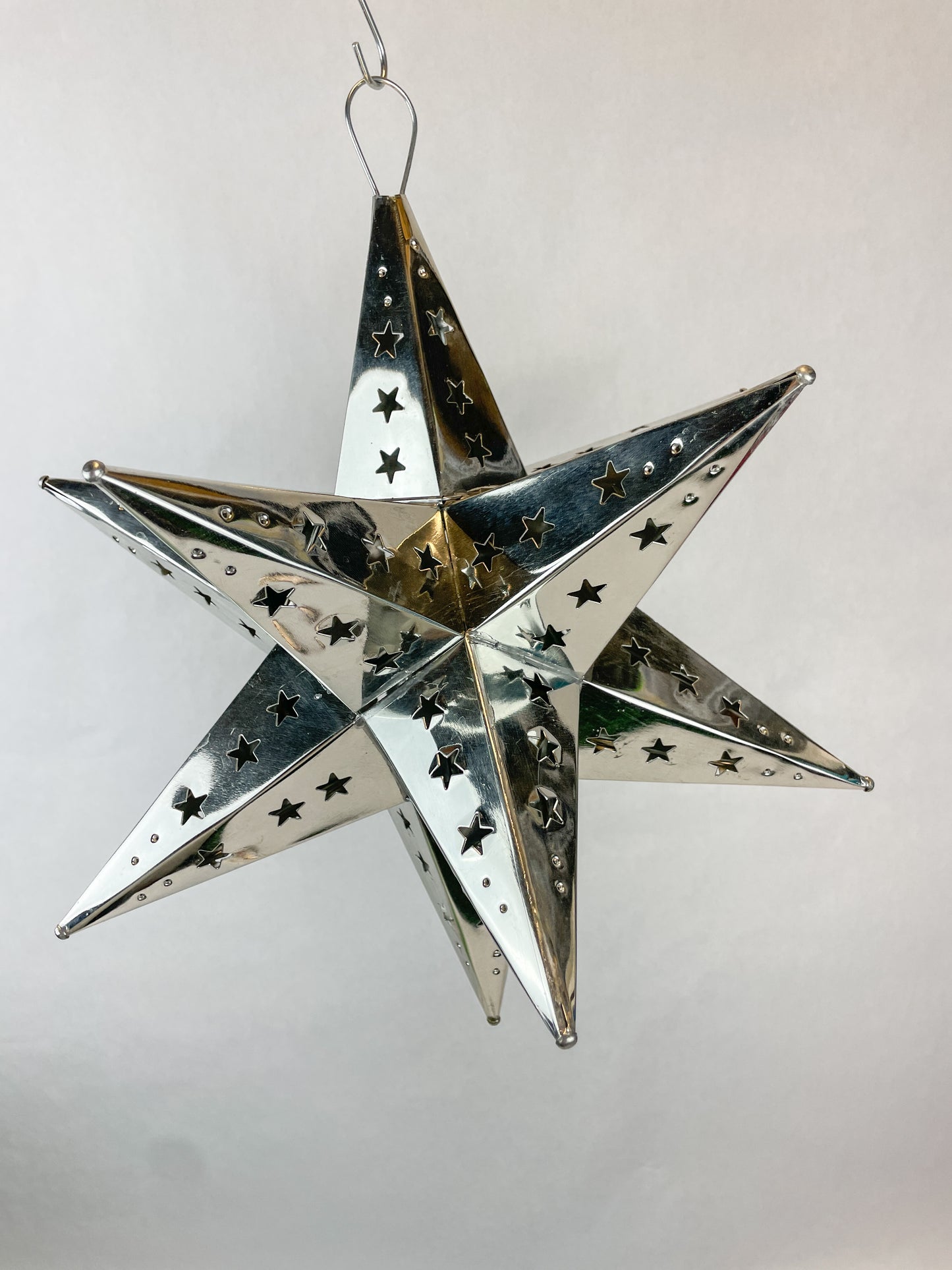 Mexican Tin Stars Estrellas Tin Star Light
