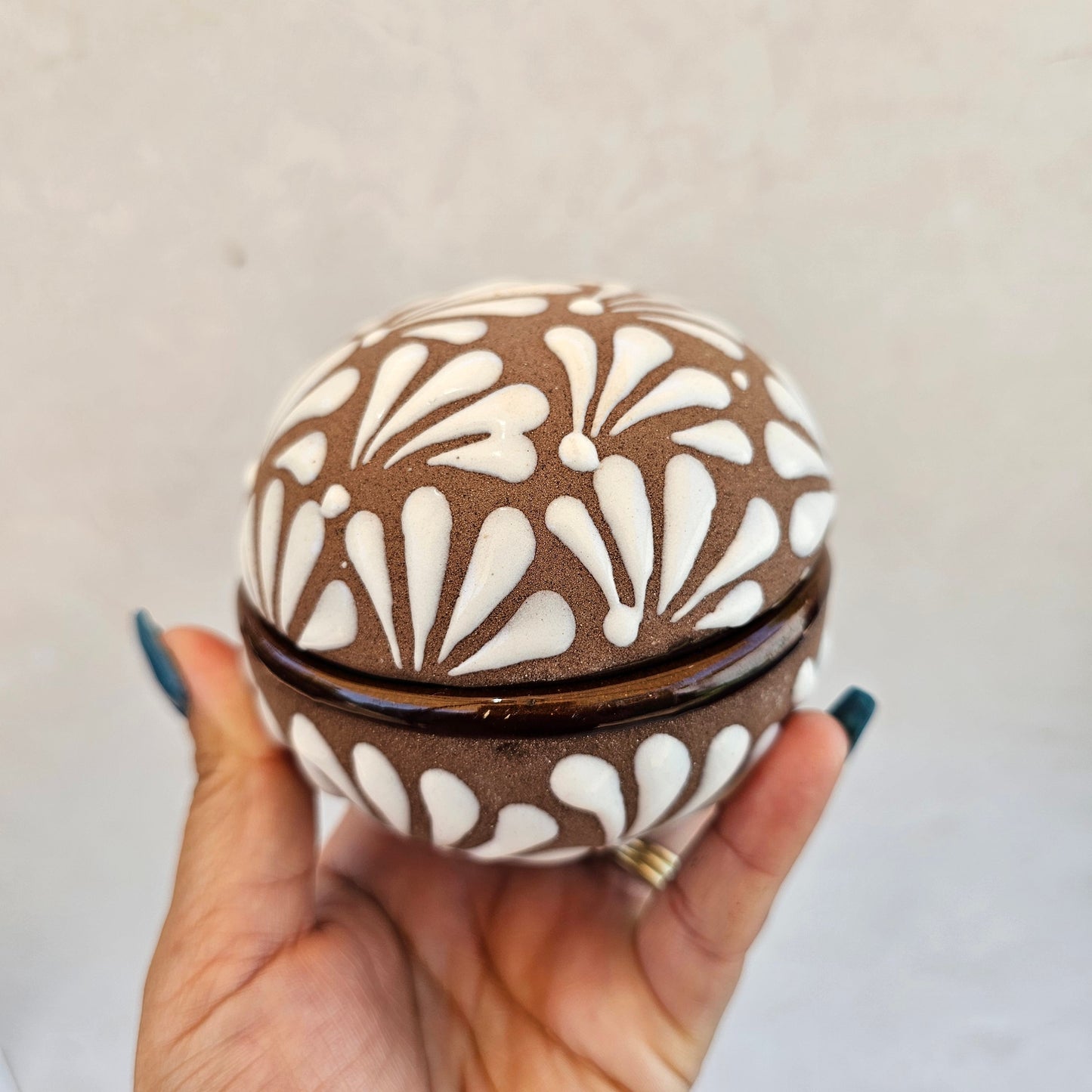 Mexican Candle Handmade Jewelry Box Alhajero Joyero