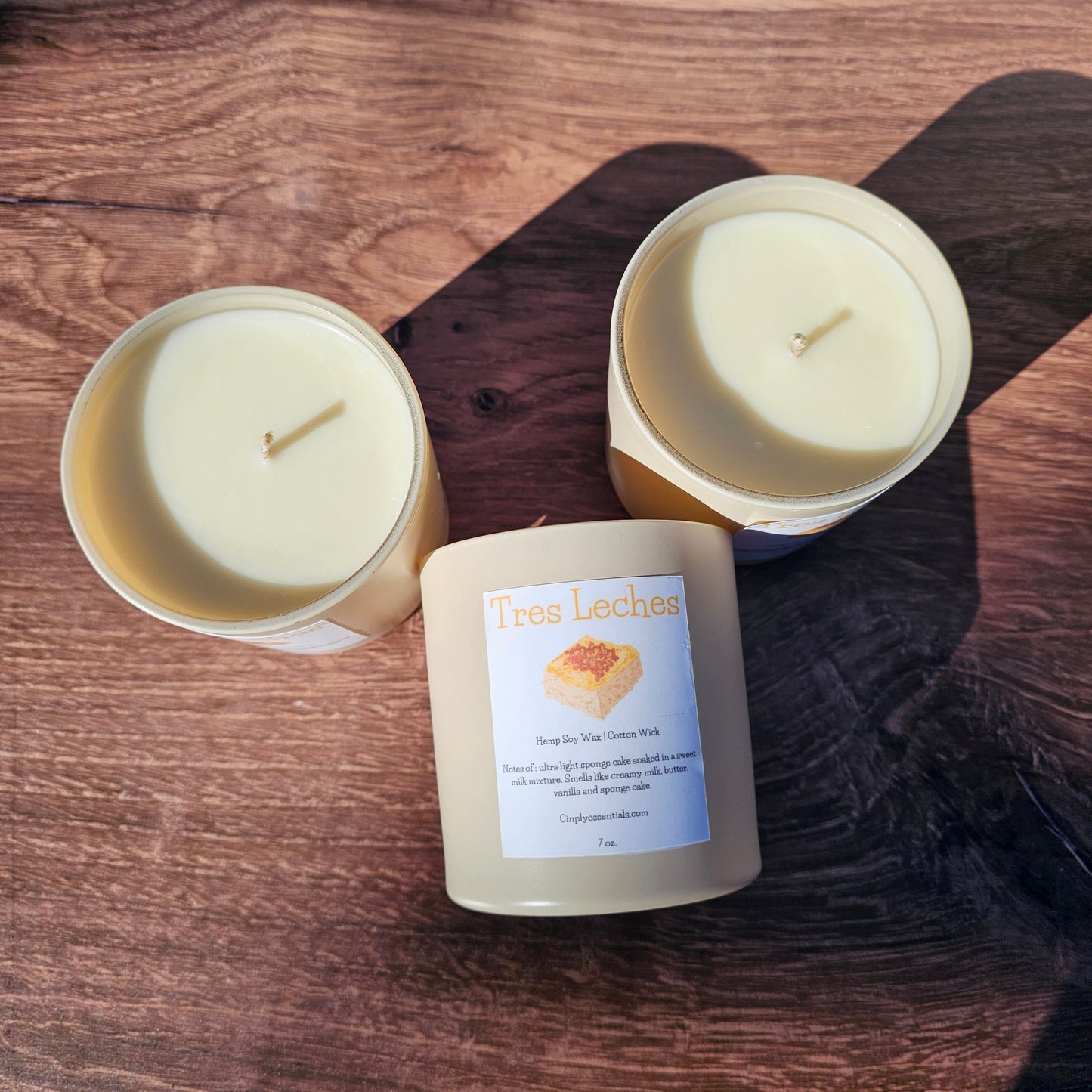 Mexican Candle Tres leches candle - Vela Tres Leches