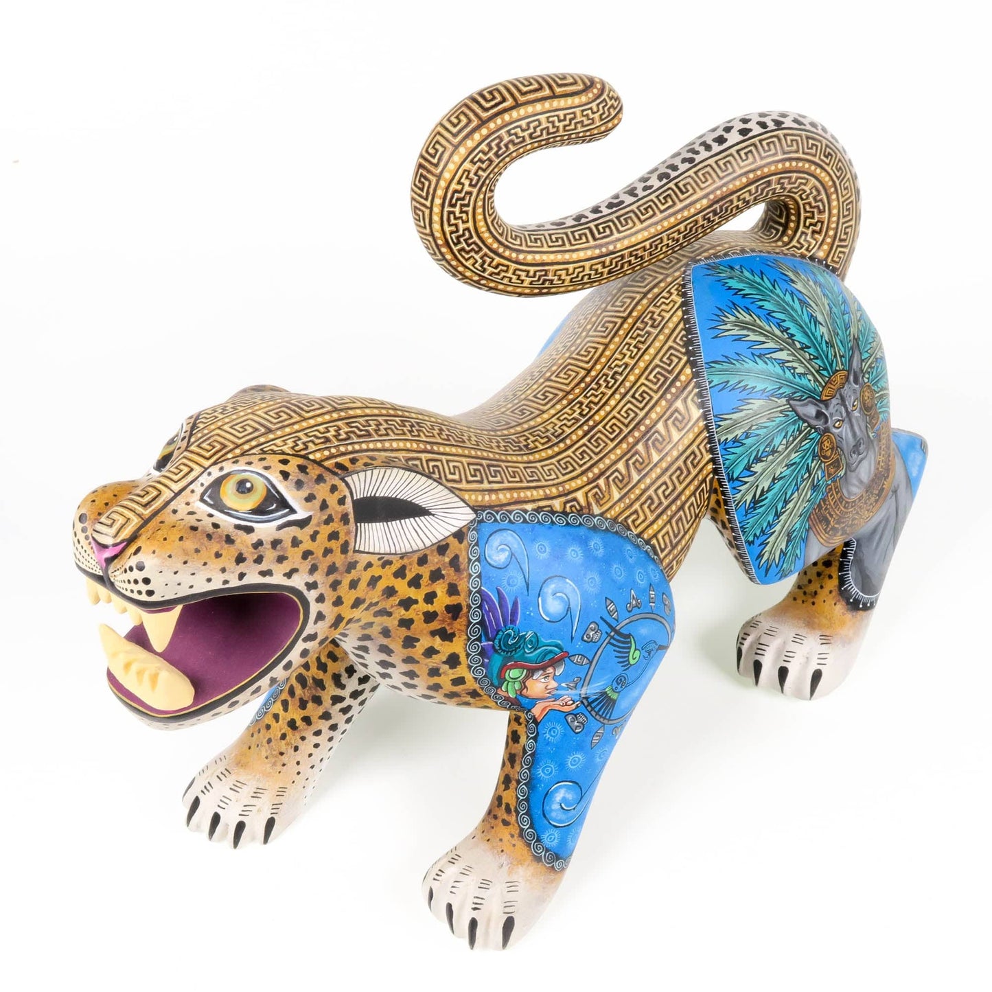 Masterpiece Jaguar - Oaxacan Alebrije Wood Carving
