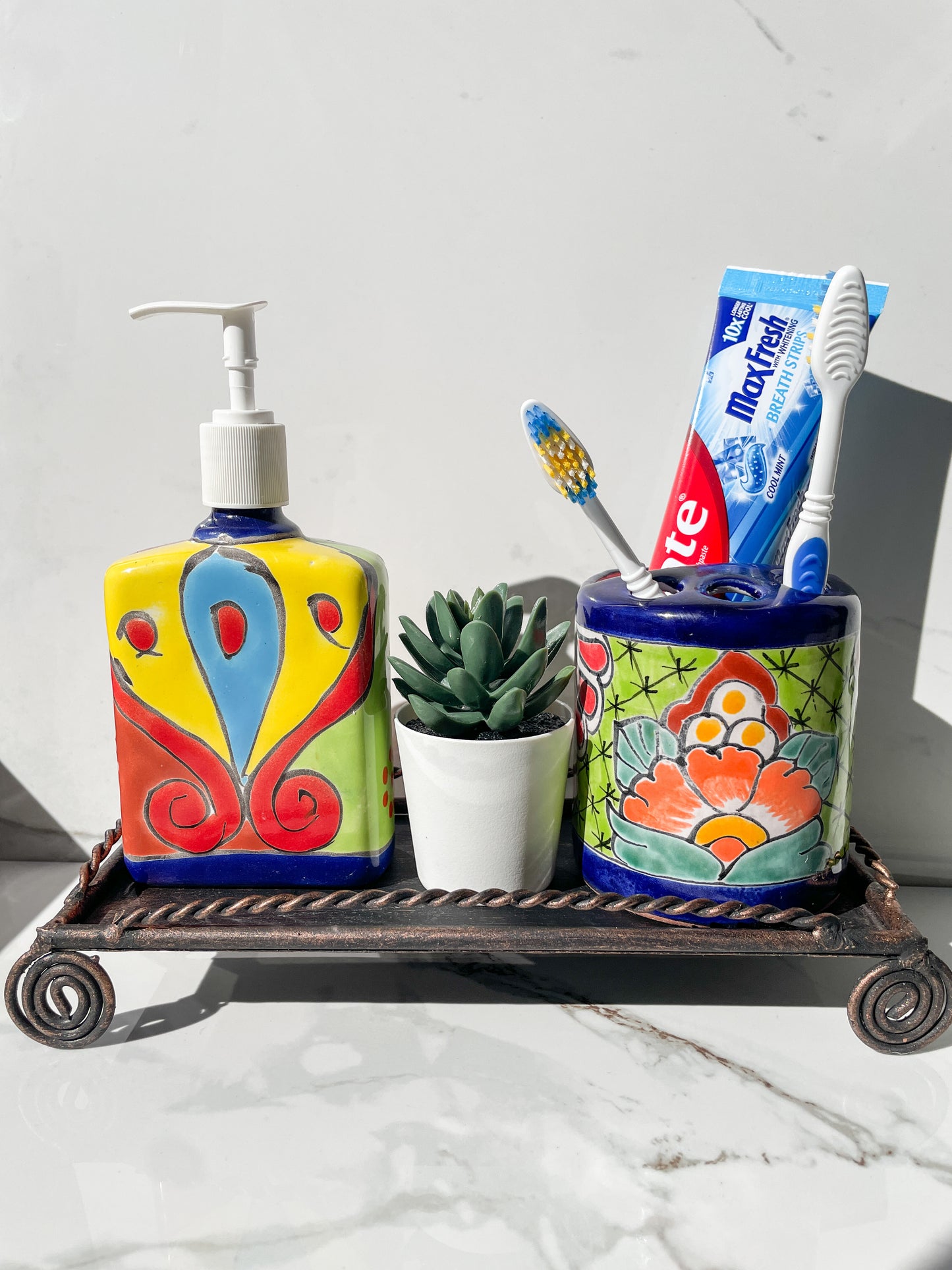 Talavera Bathroom Accessories Talavera Toothbrush Holder