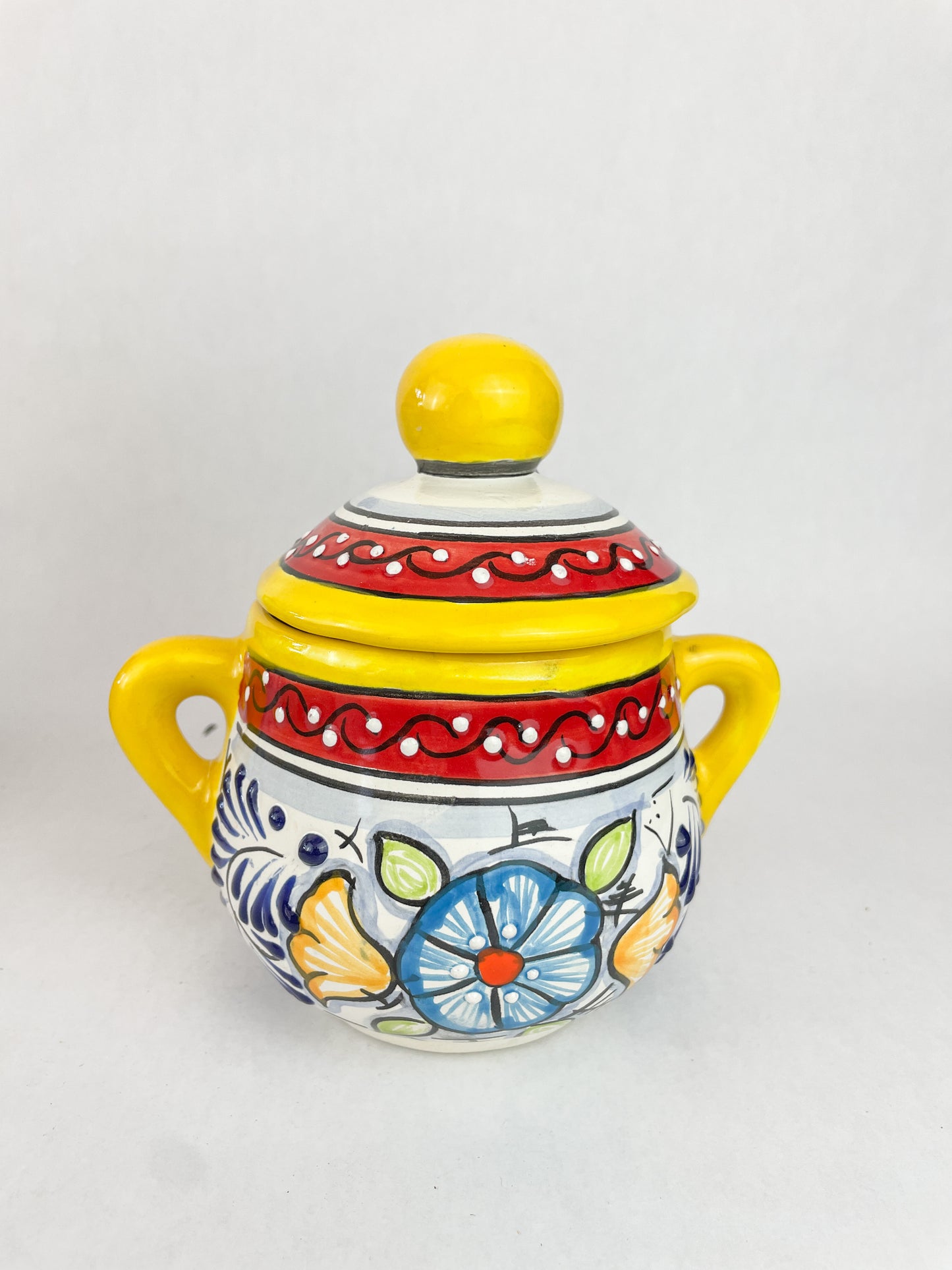 Mexican Dinnerware Set 14 pc DISCOUNTED Talavera Tea Set Mexican Pottery Set Vajilla de Barro
