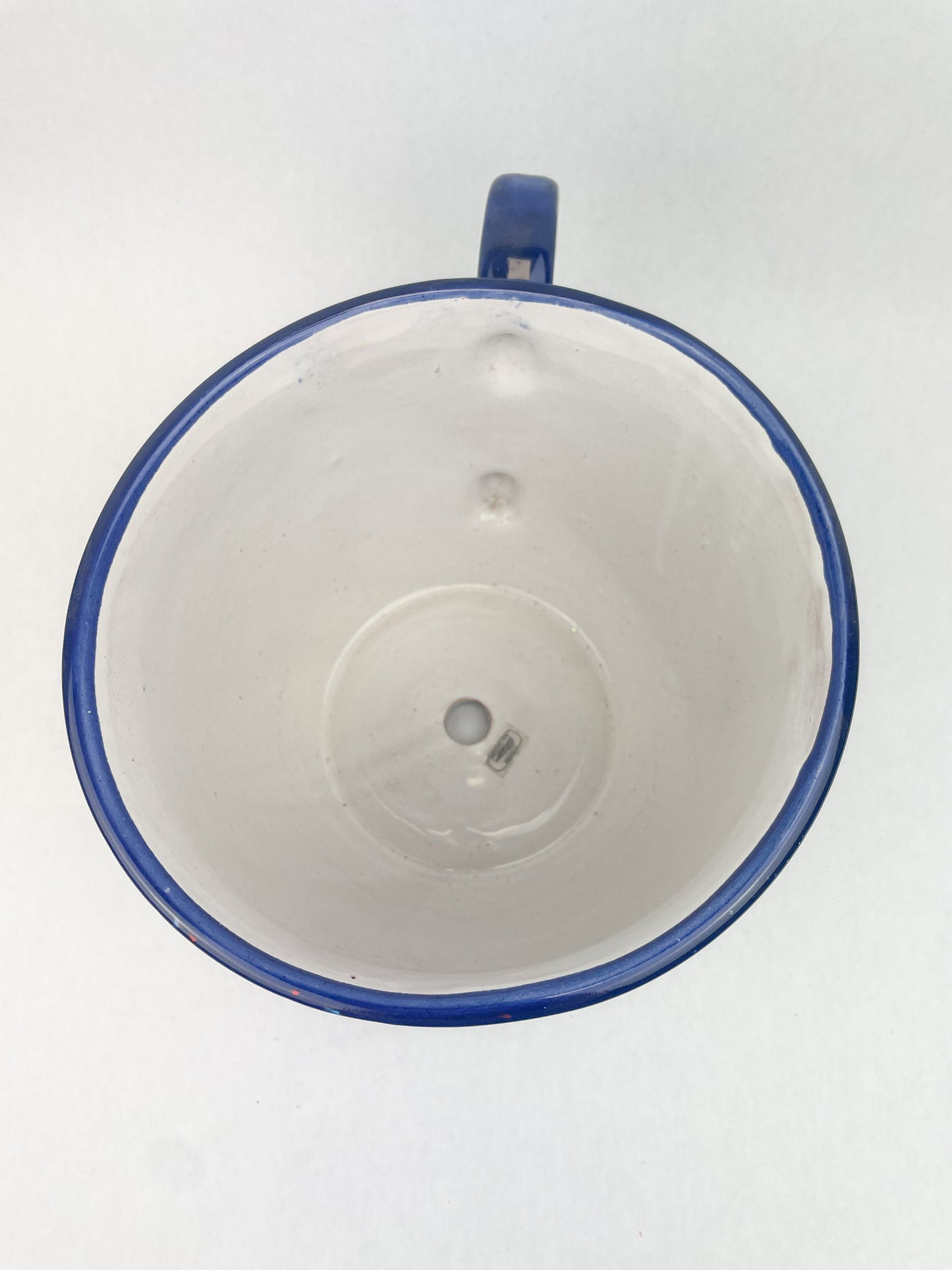 Talavera Flower Pot With Drainage Water Tray Tea Coffee Cup